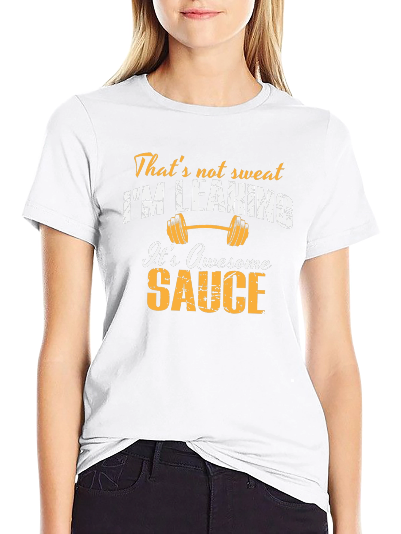 Awesome Sauce Graphic Tee - Gym Humor