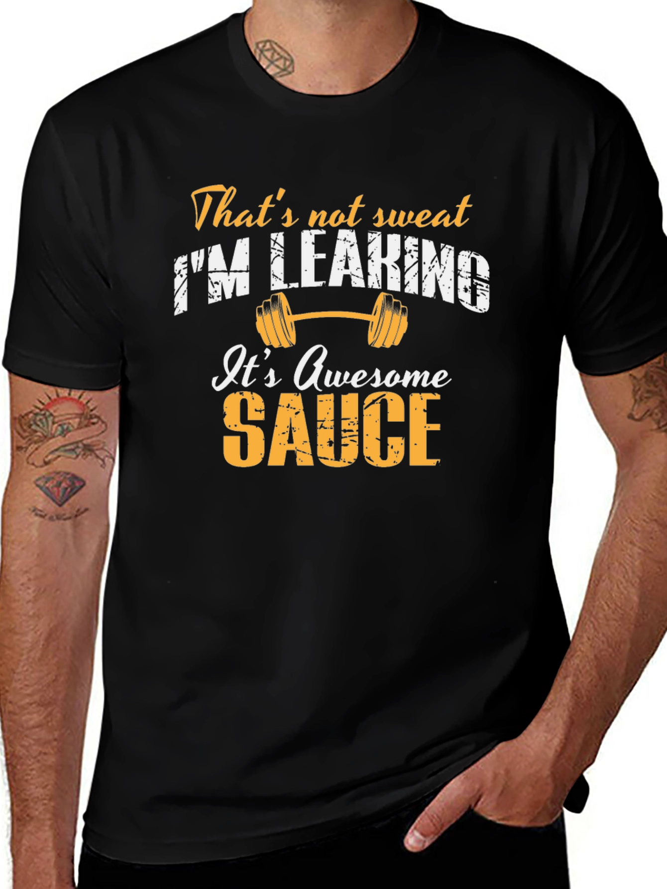 Awesome Sauce Graphic Tee - Gym Humor