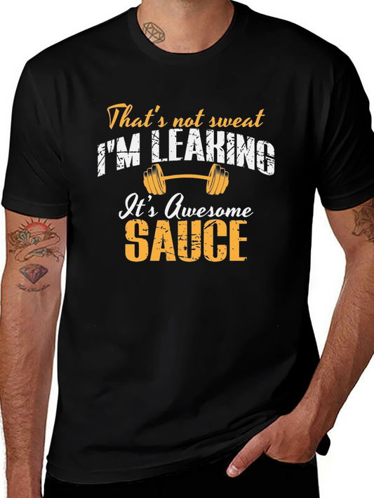 Awesome Sauce Graphic Tee - Gym Humor