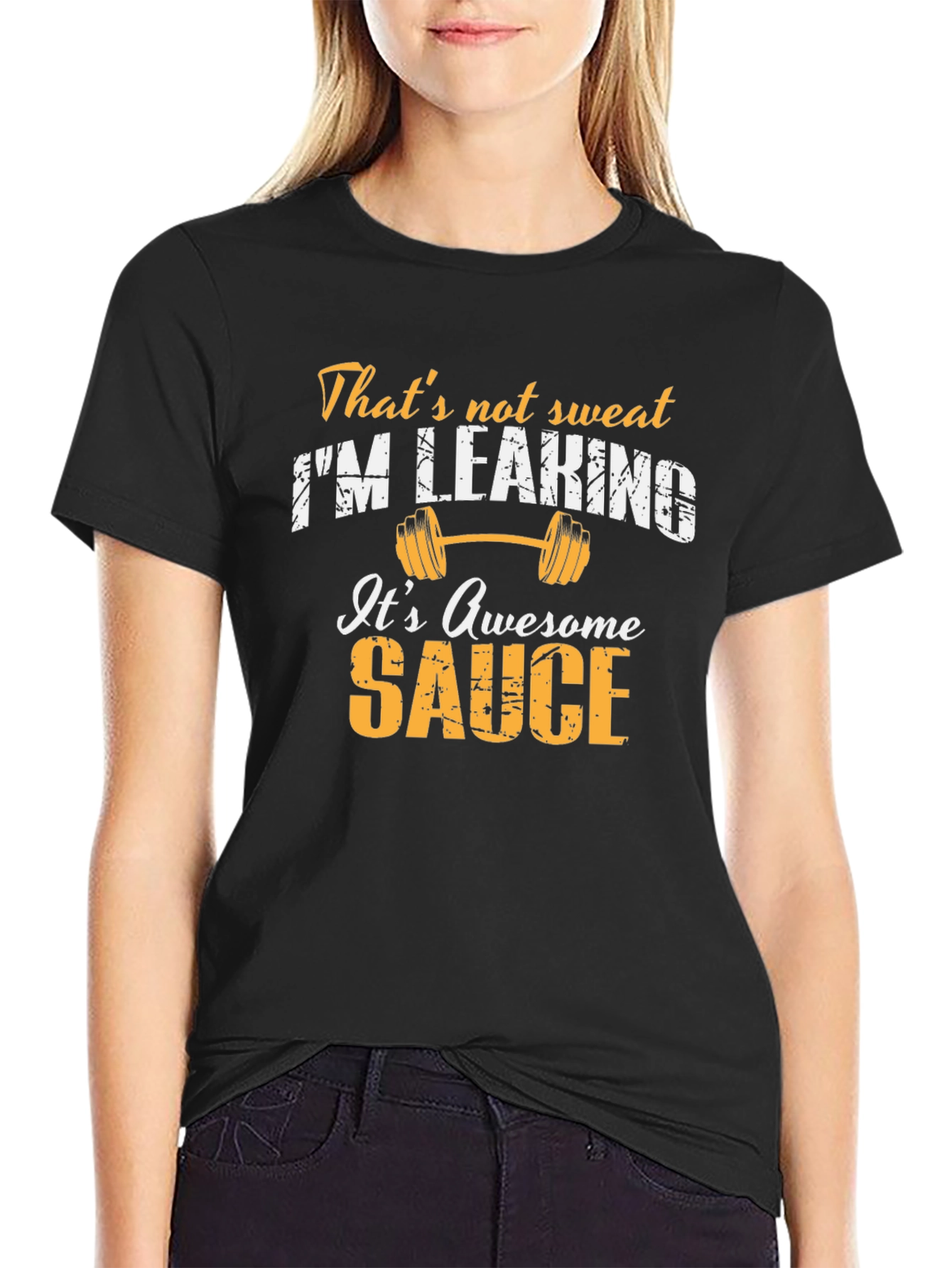 Awesome Sauce Graphic Tee - Gym Humor