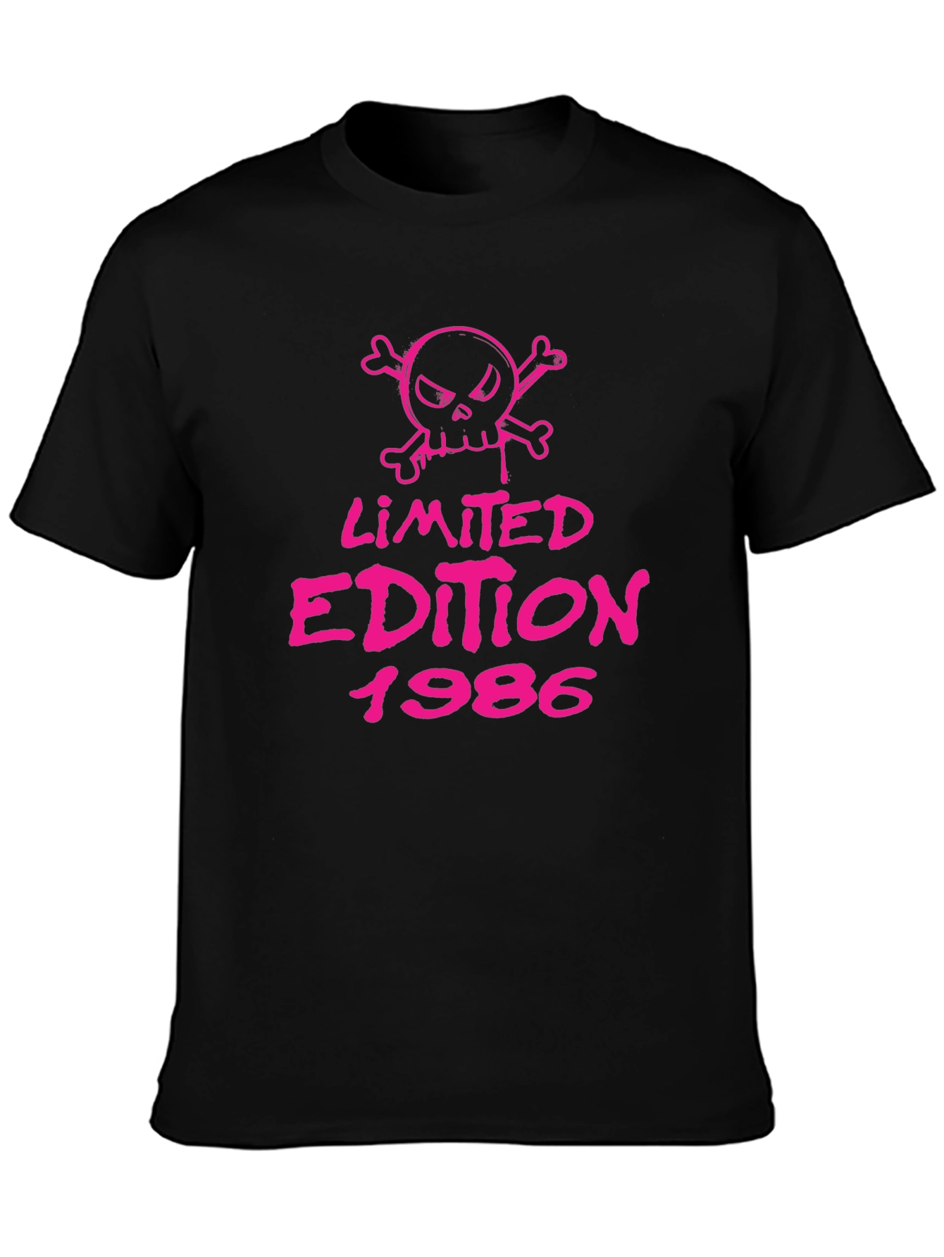 Limited Edition 1986 Graphic Tee - Black