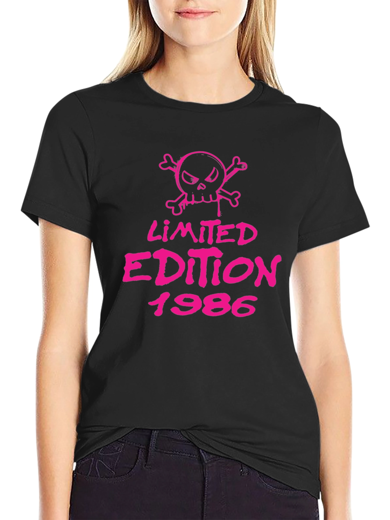 Limited Edition 1986 Graphic Tee - Black