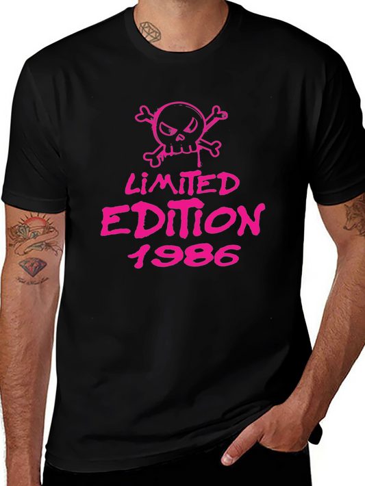 Limited Edition 1986 Graphic Tee - Black