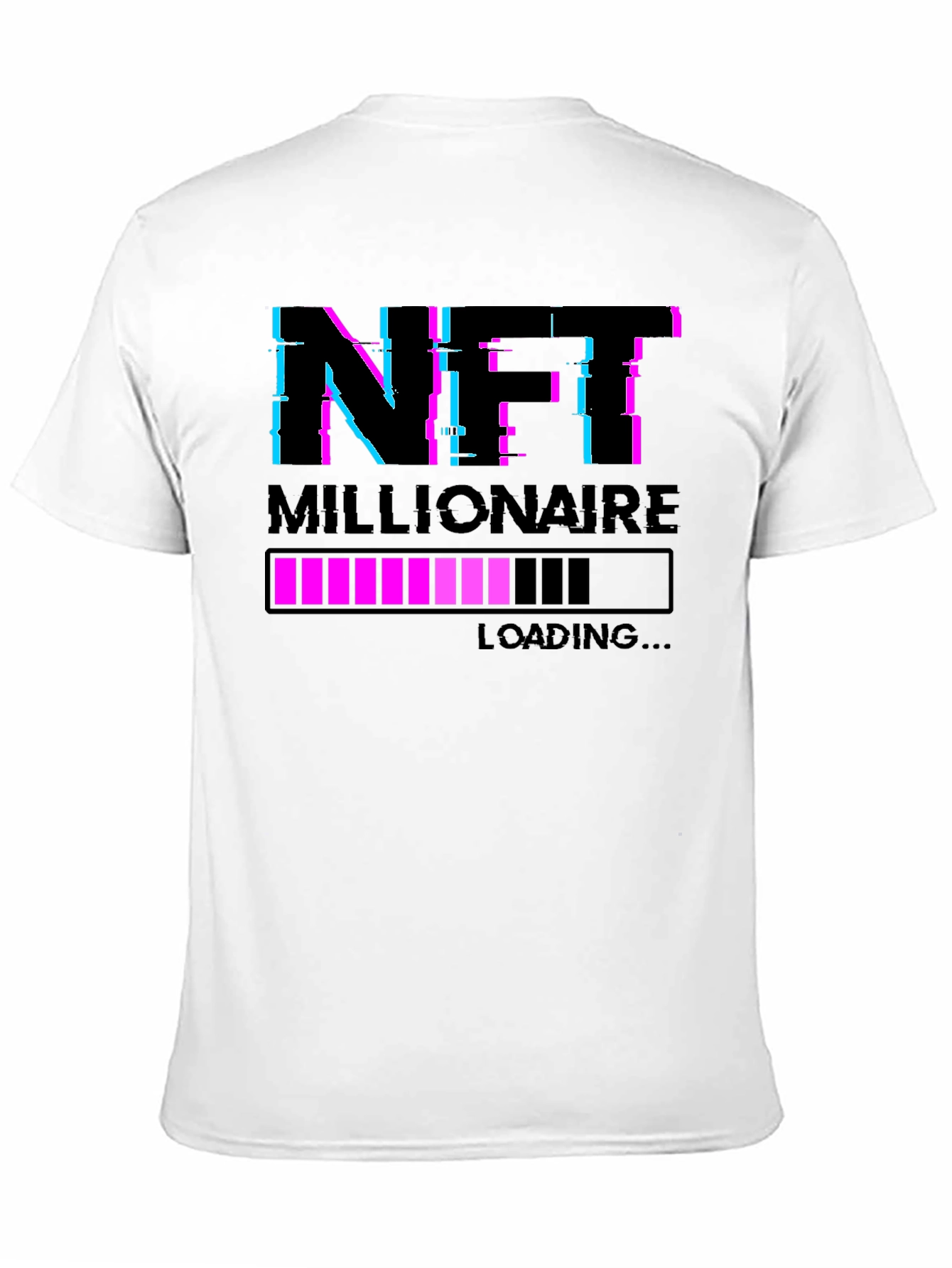 NFT Millionaire Loading Graphic Tee - Black