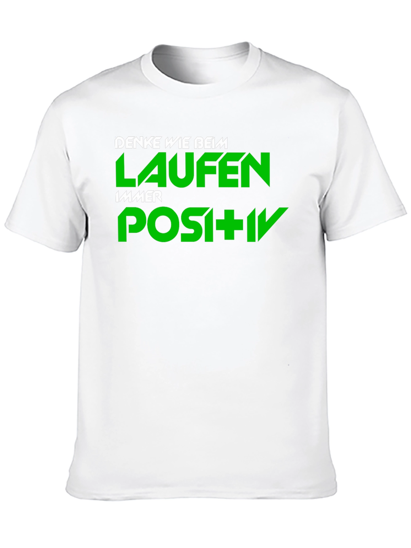 Denke Wie Beim Laufen T-Shirt - Black