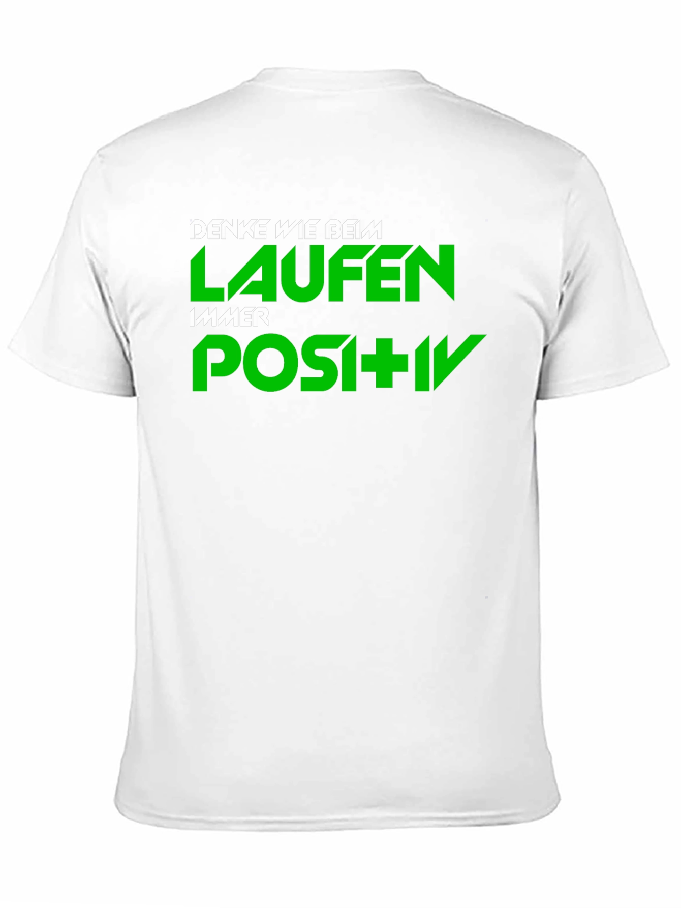 Denke Wie Beim Laufen T-Shirt - Black