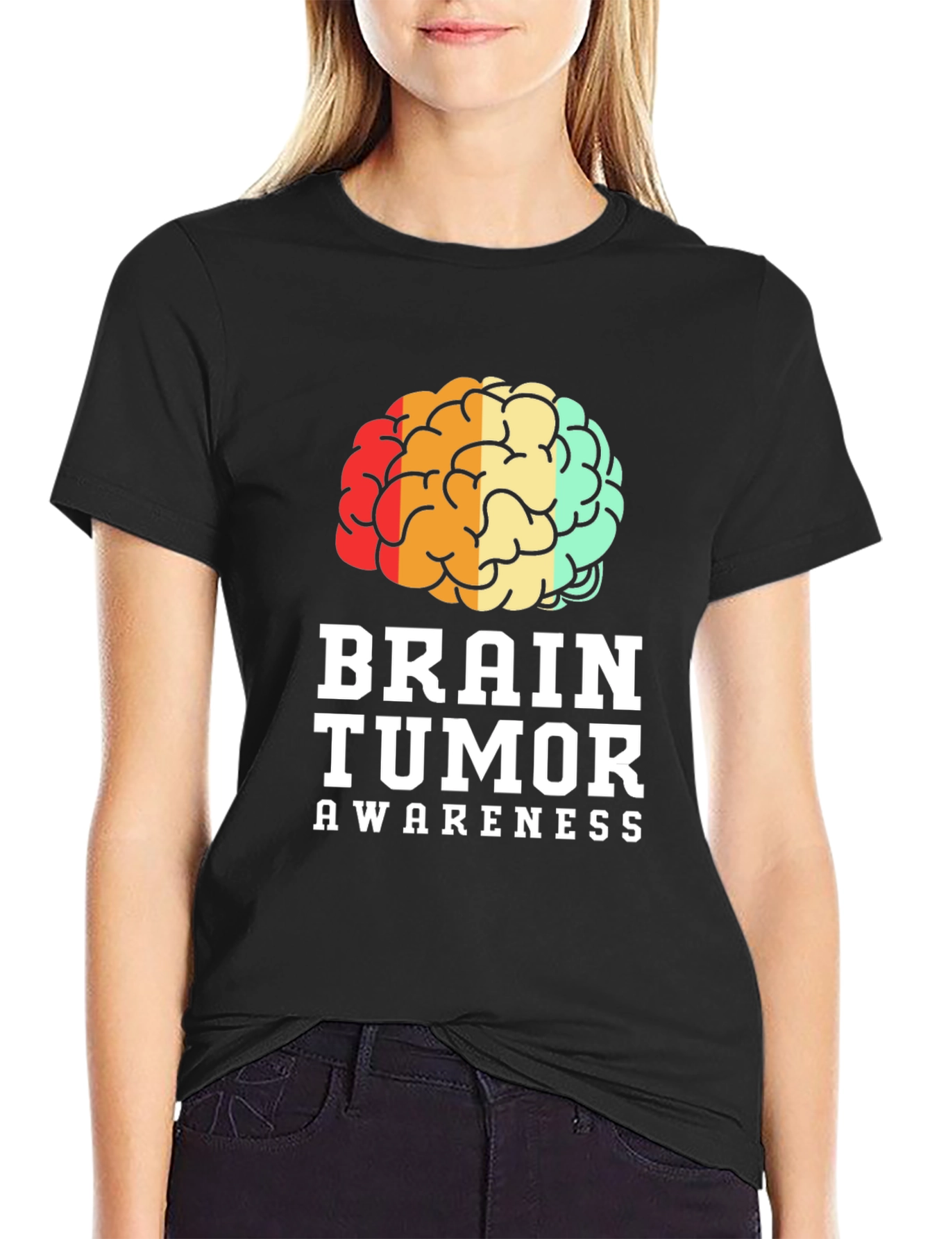 Brain Tumor Awareness T-Shirt - Black