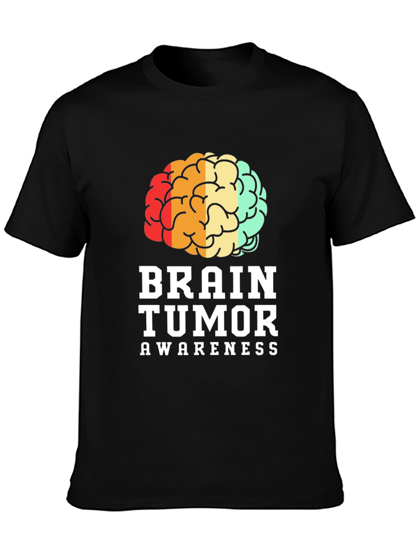Brain Tumor Awareness T-Shirt - Black