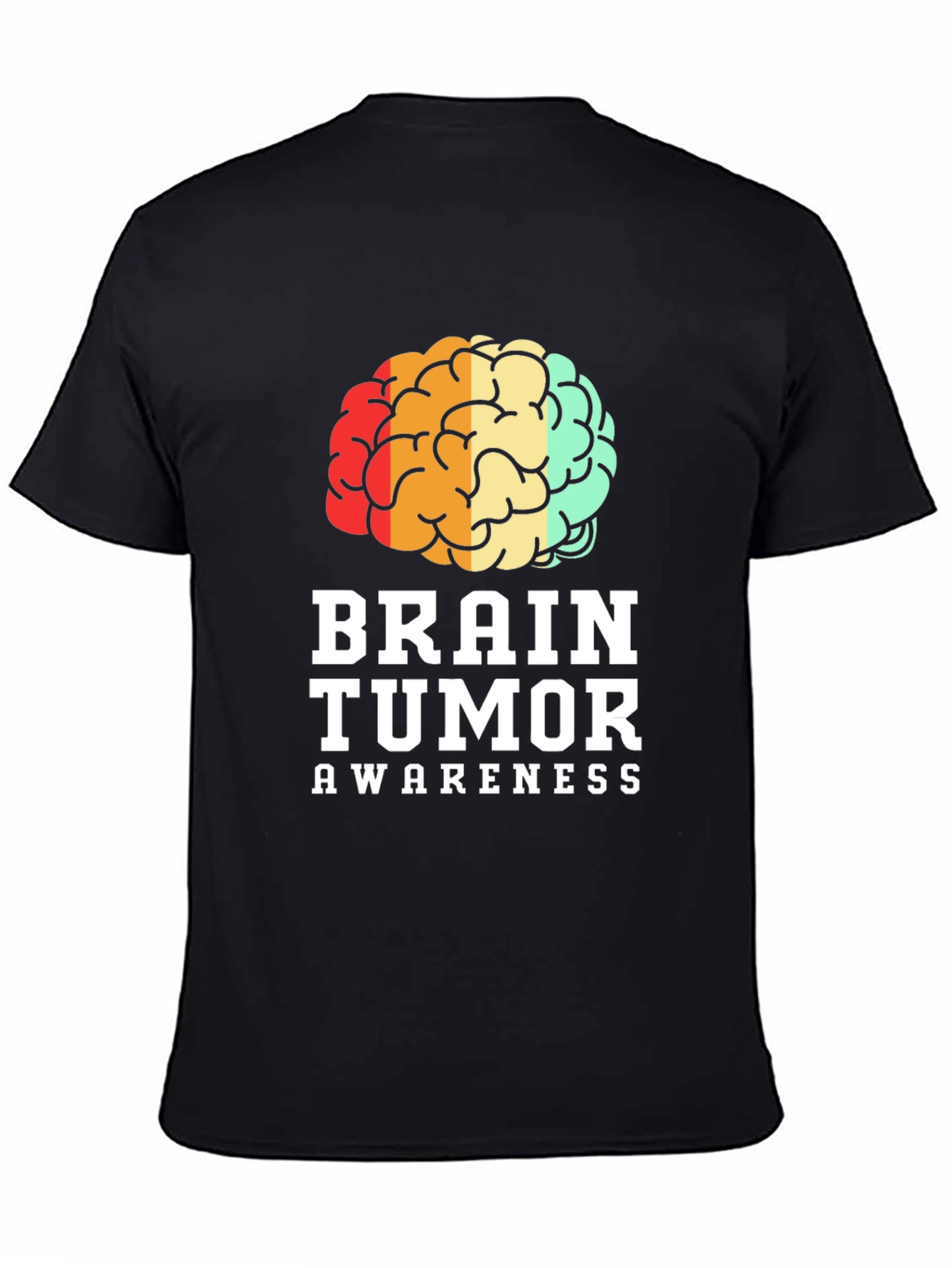 Brain Tumor Awareness T-Shirt - Black