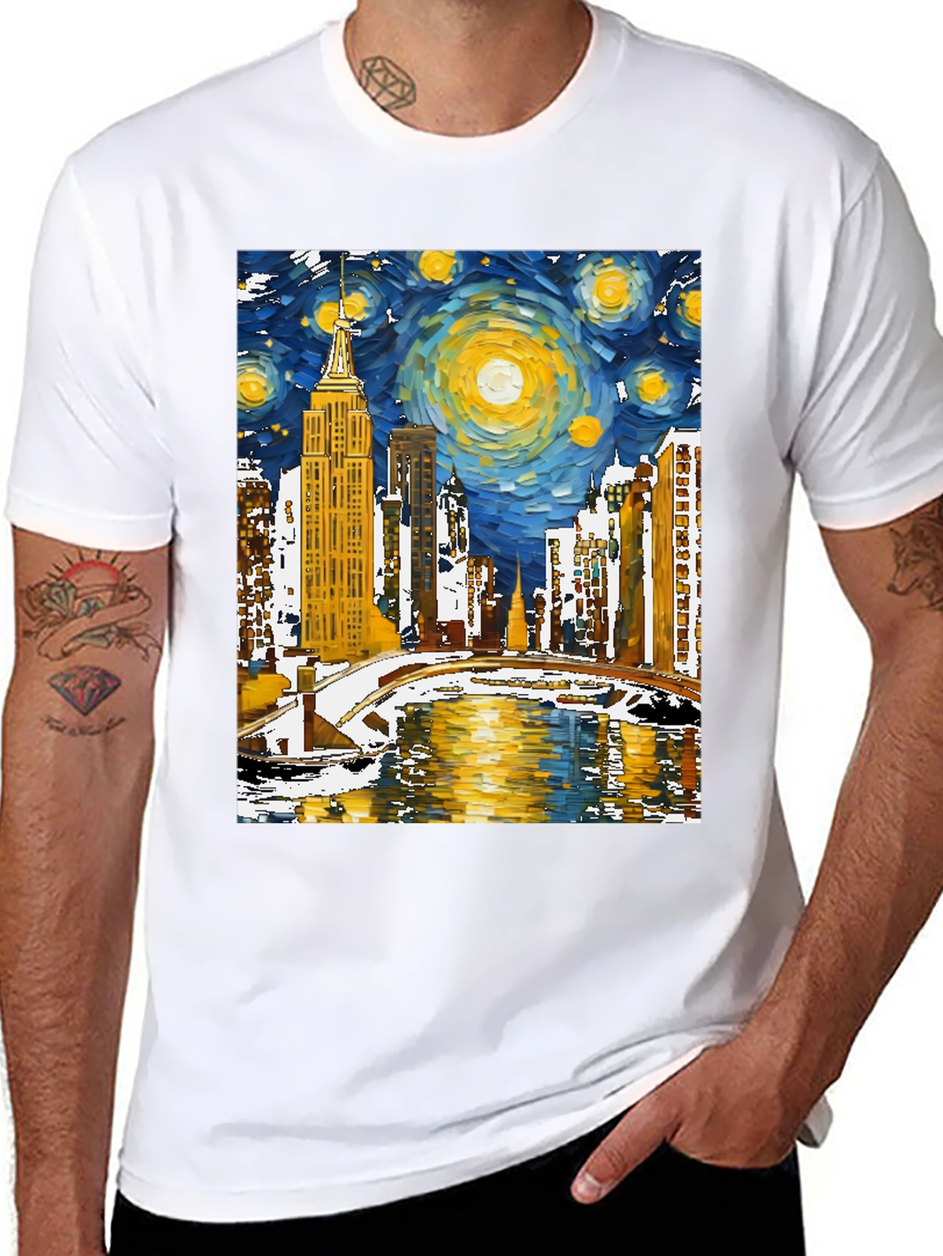 Starry Night New York Tee
