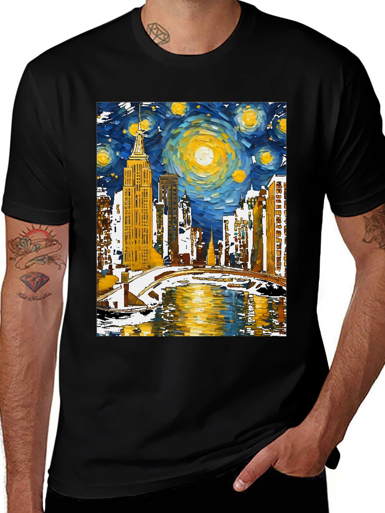 Starry Night New York Tee