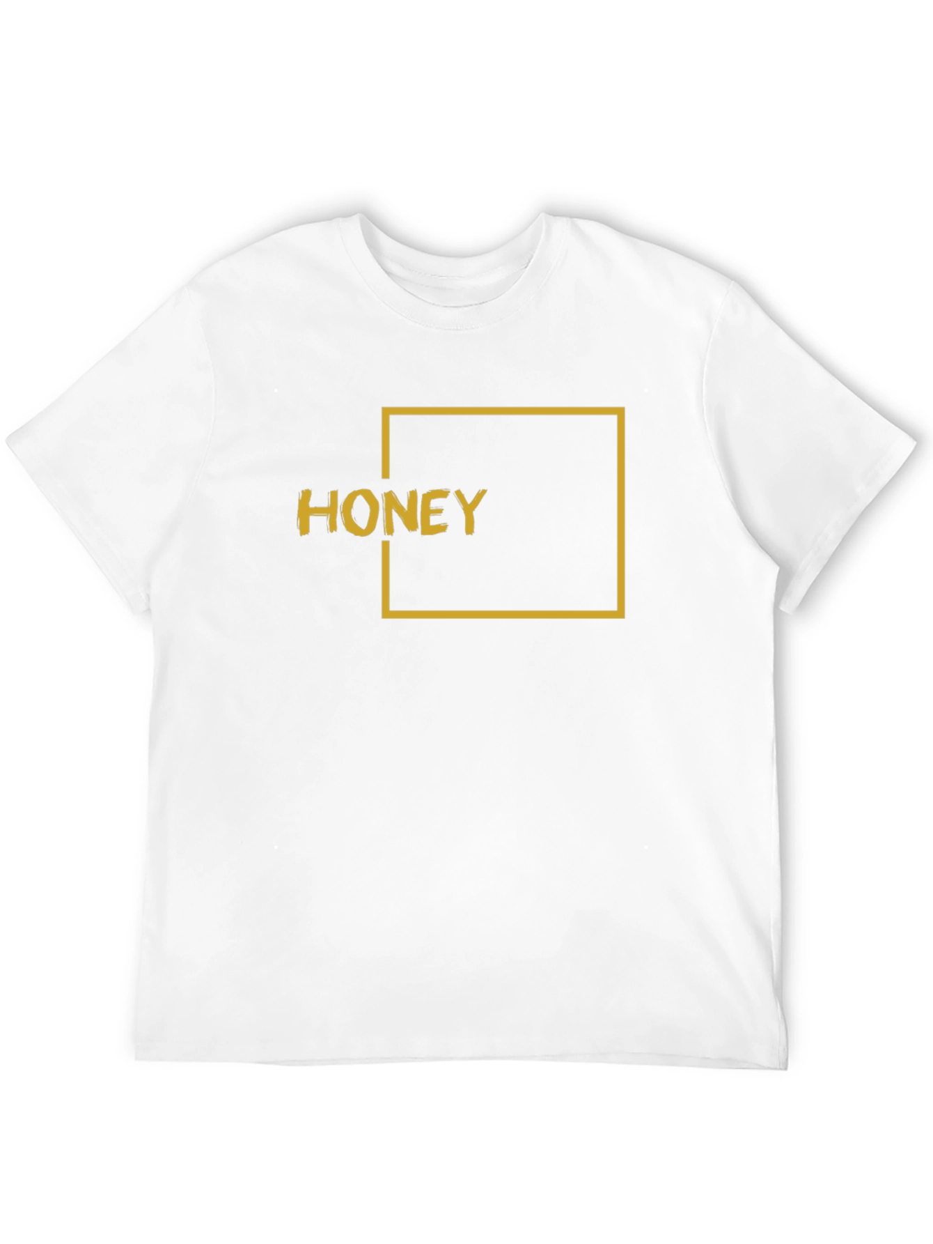 Honey Graphic Tee - Black Short Sleeve T-Shirt