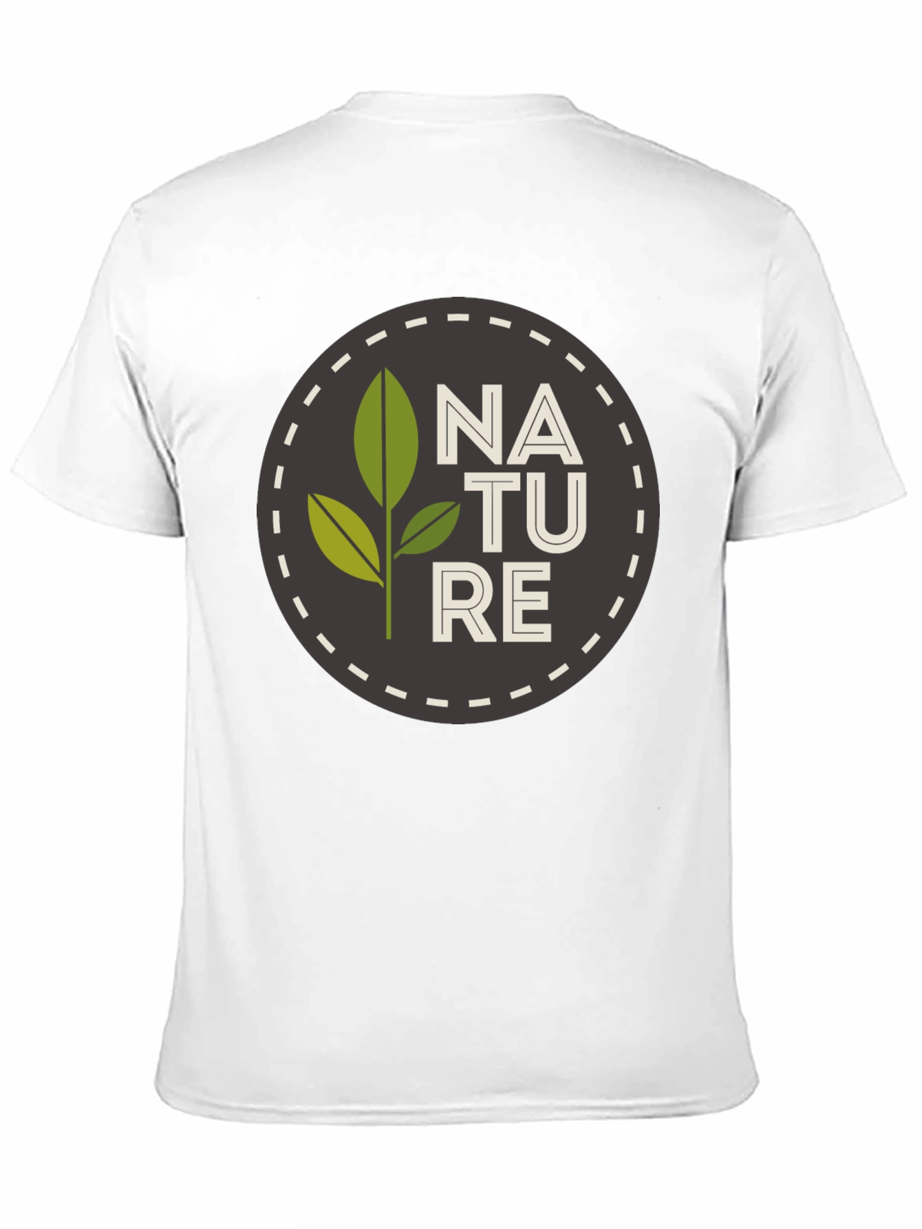 Nature Graphic Black T-Shirt