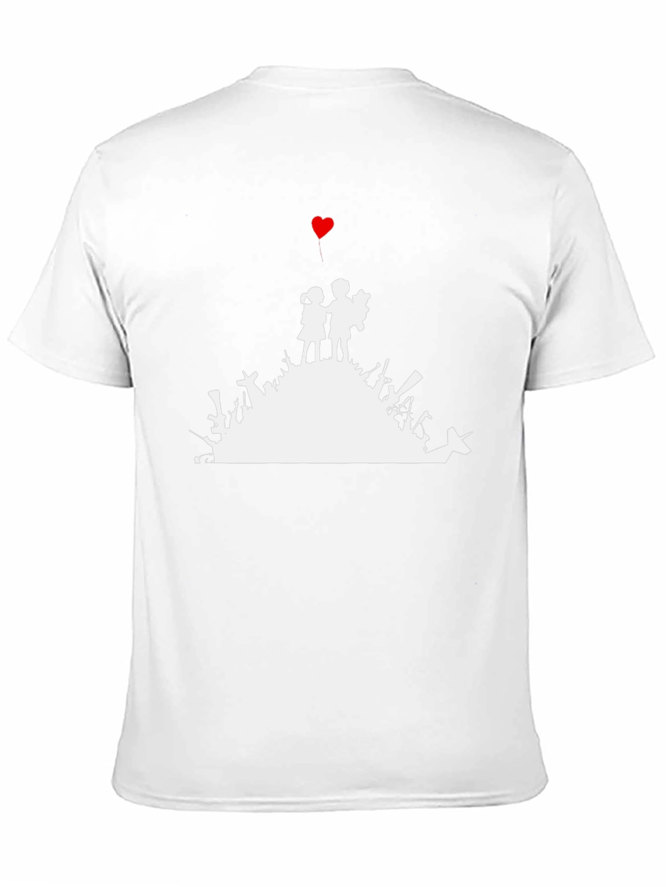 Peace Over War T-Shirt Black Graphic Tee