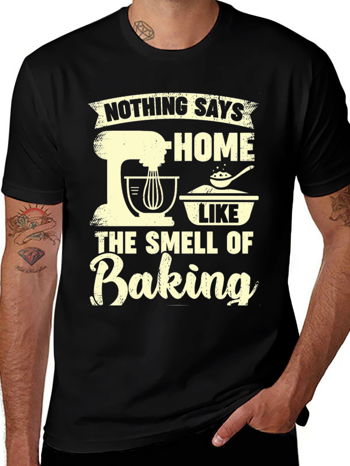 Baking Lover Tee: Nothing Says Home Like Baking