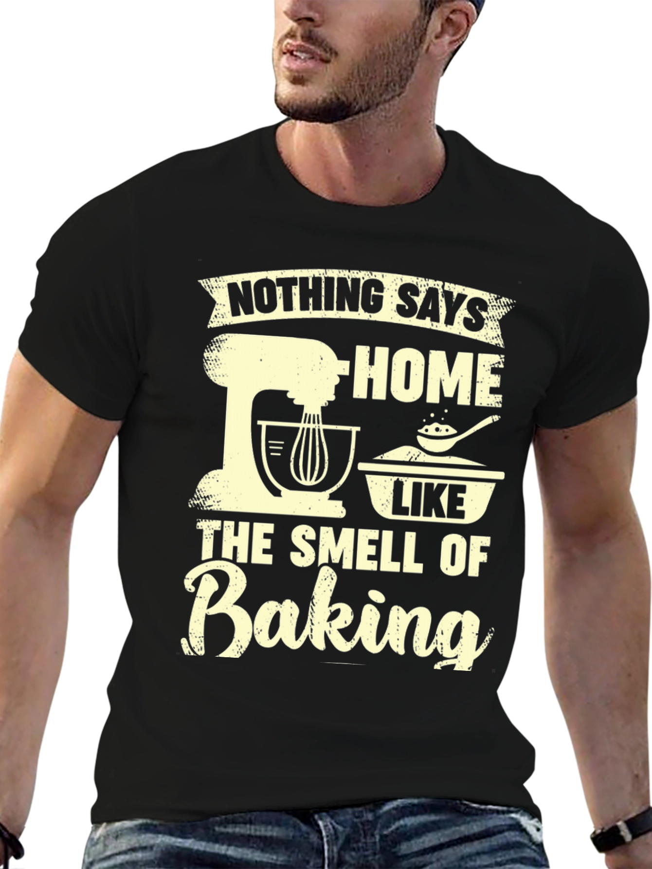 Baking Lover Tee: Nothing Says Home Like Baking