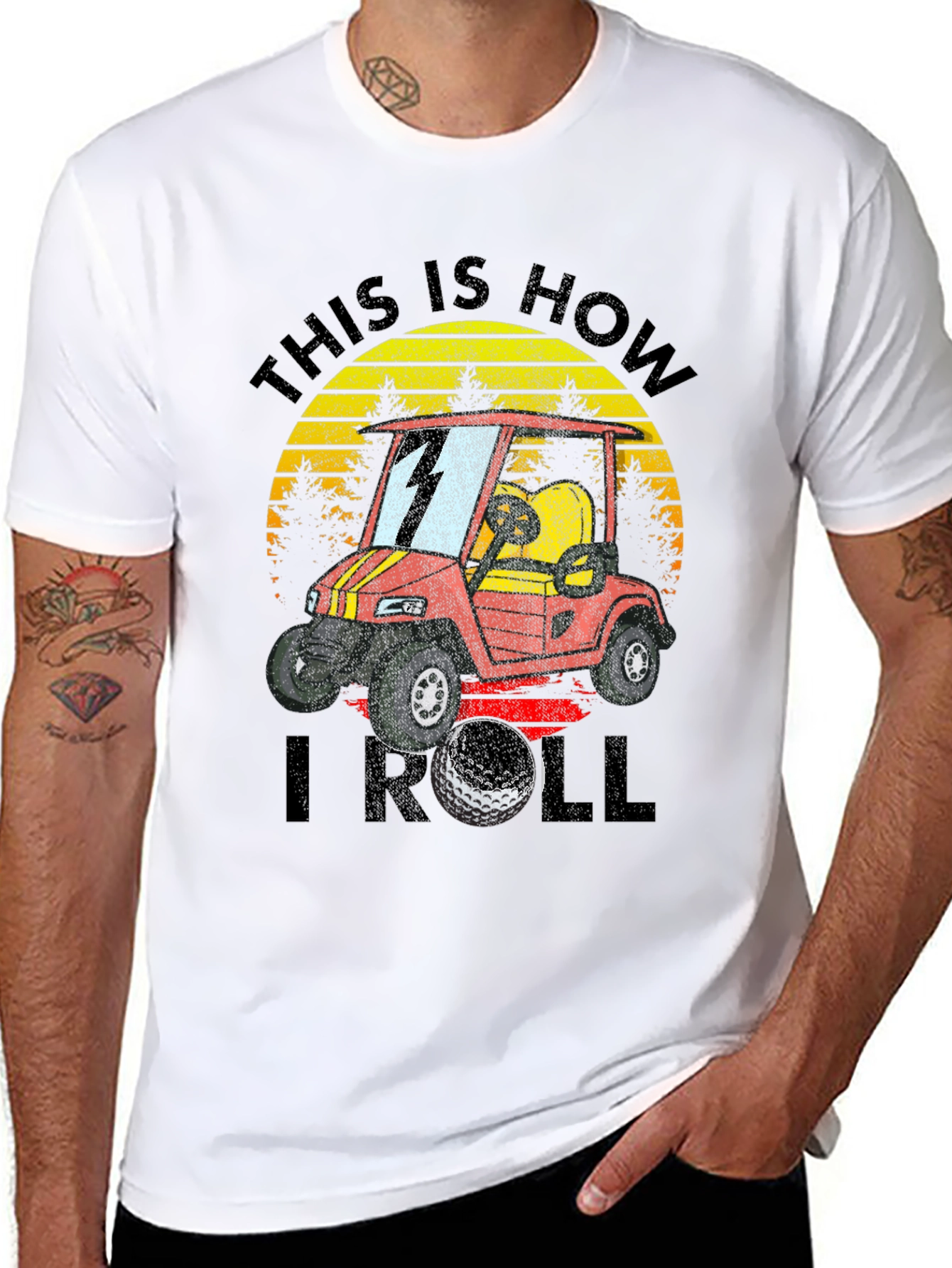 This is How I Roll Golf Cart T-Shirt