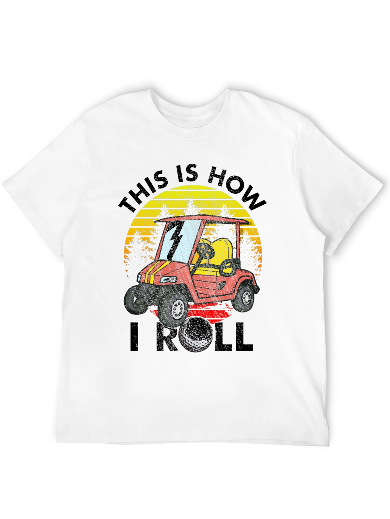 This is How I Roll Golf Cart T-Shirt