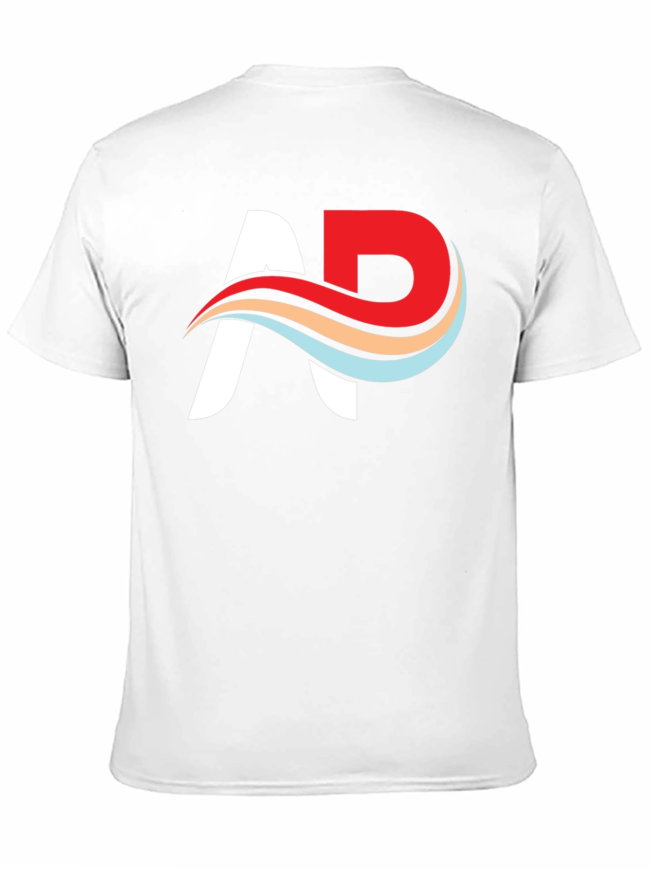 Stylish Black T-Shirt with Unique Graphic Design