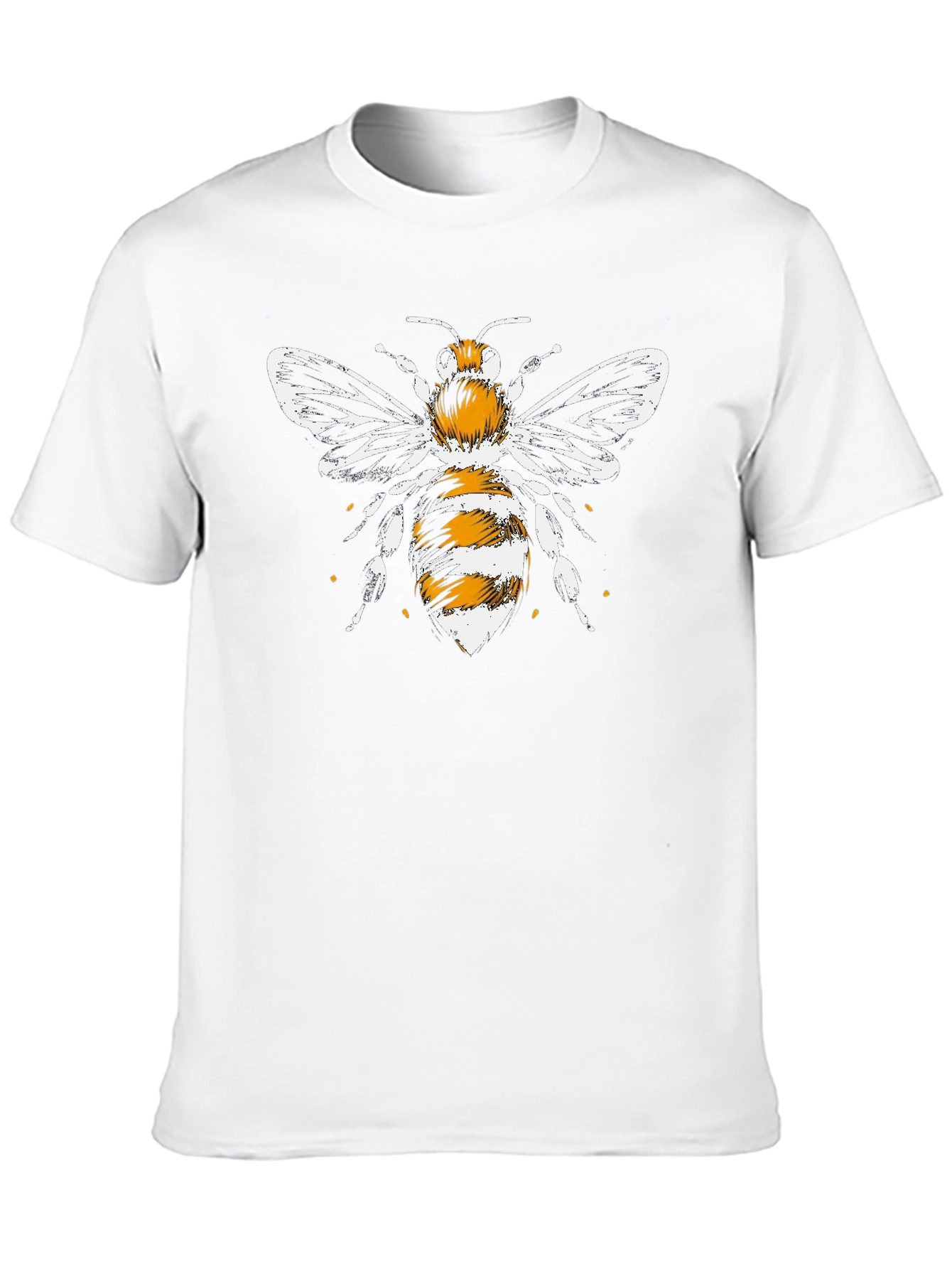 Bee Graphic Black T-Shirt