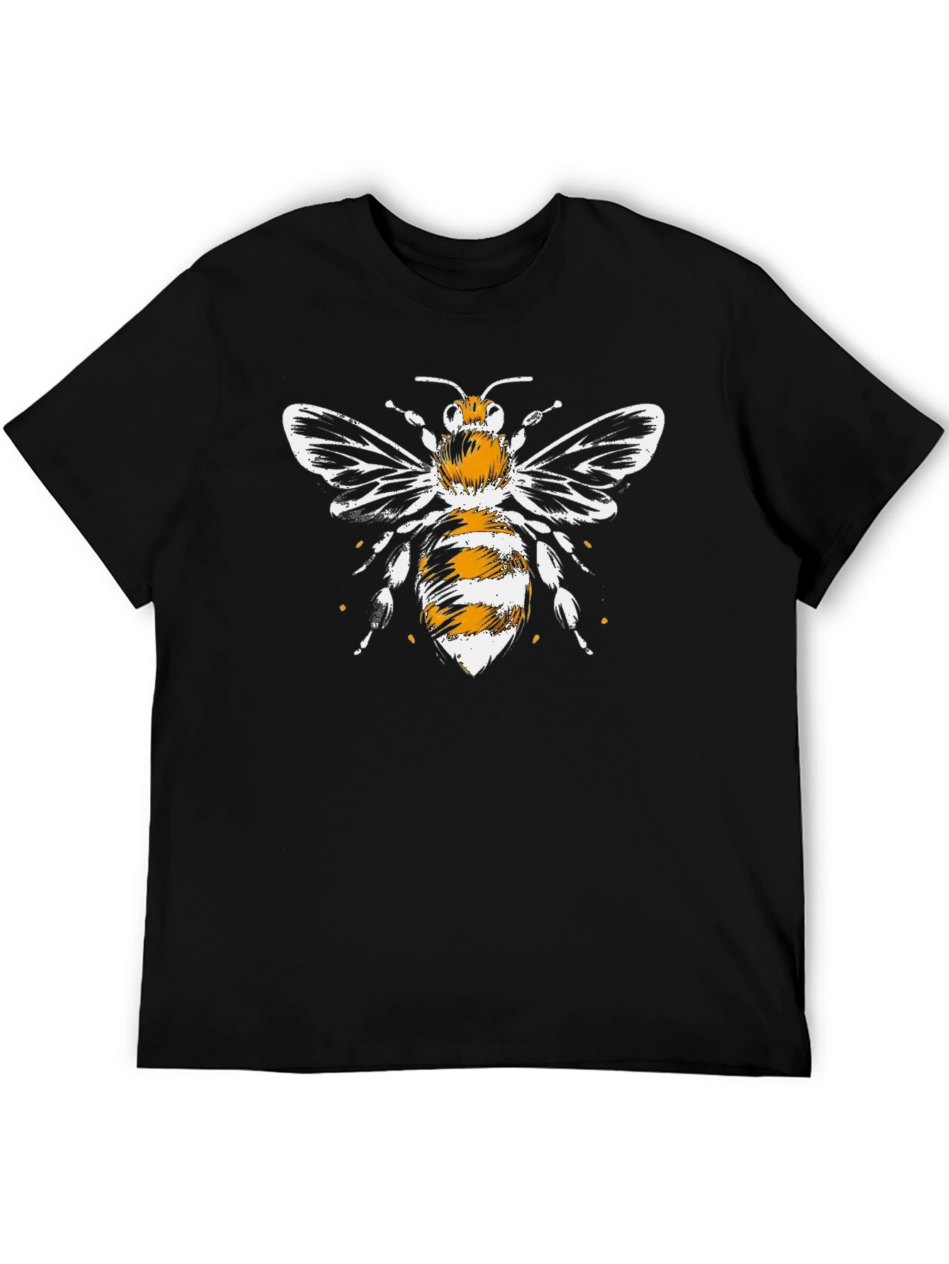 Bee Graphic Black T-Shirt
