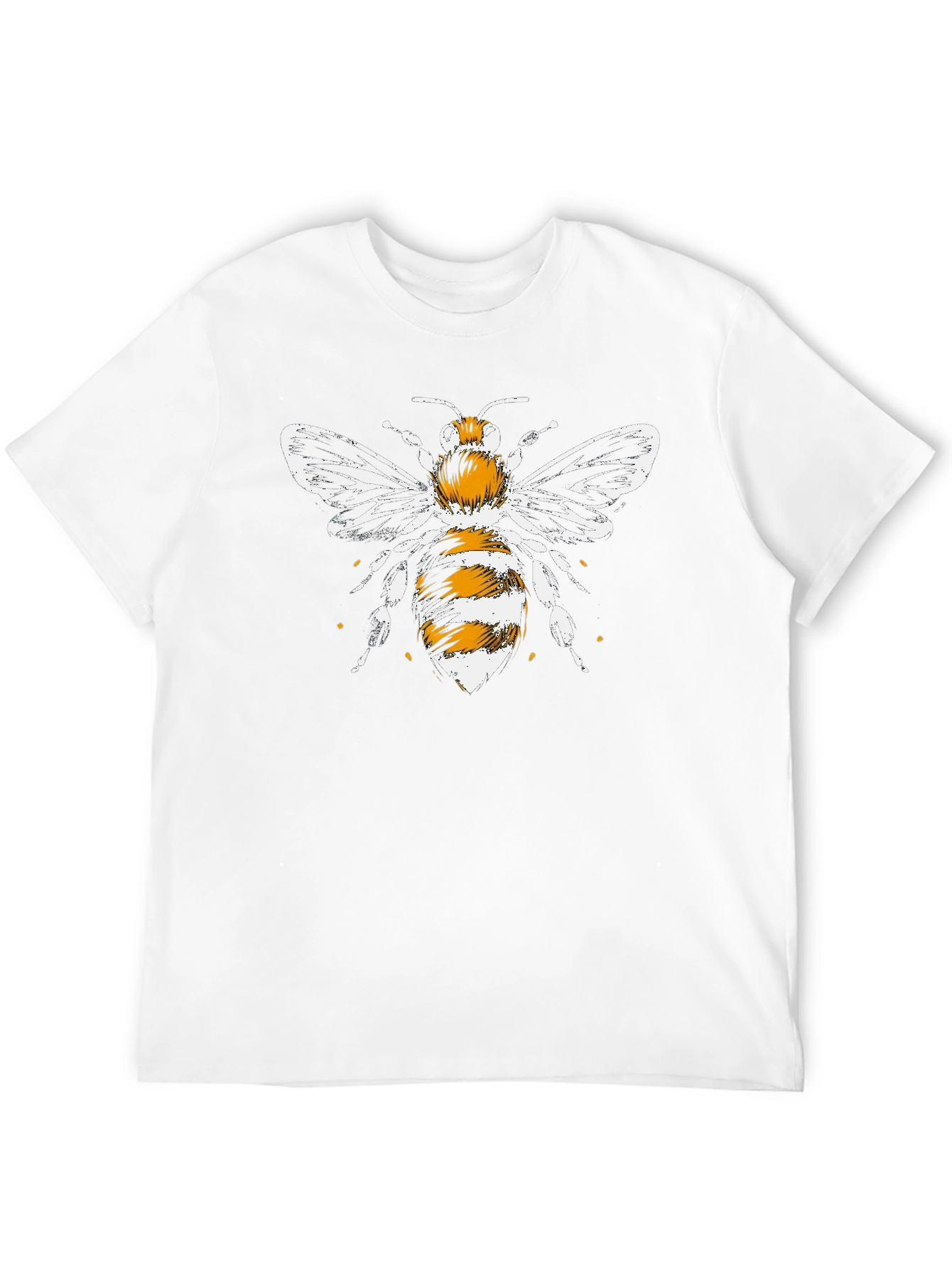Bee Graphic Black T-Shirt