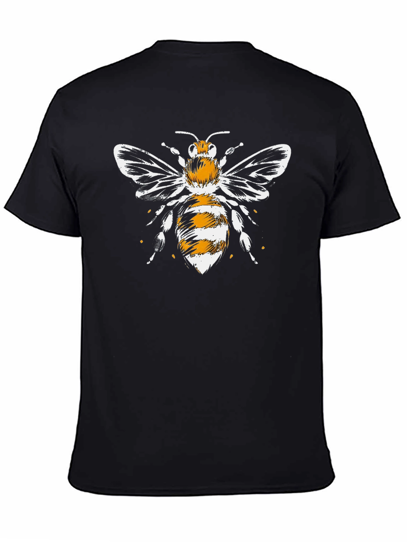 Bee Graphic Black T-Shirt