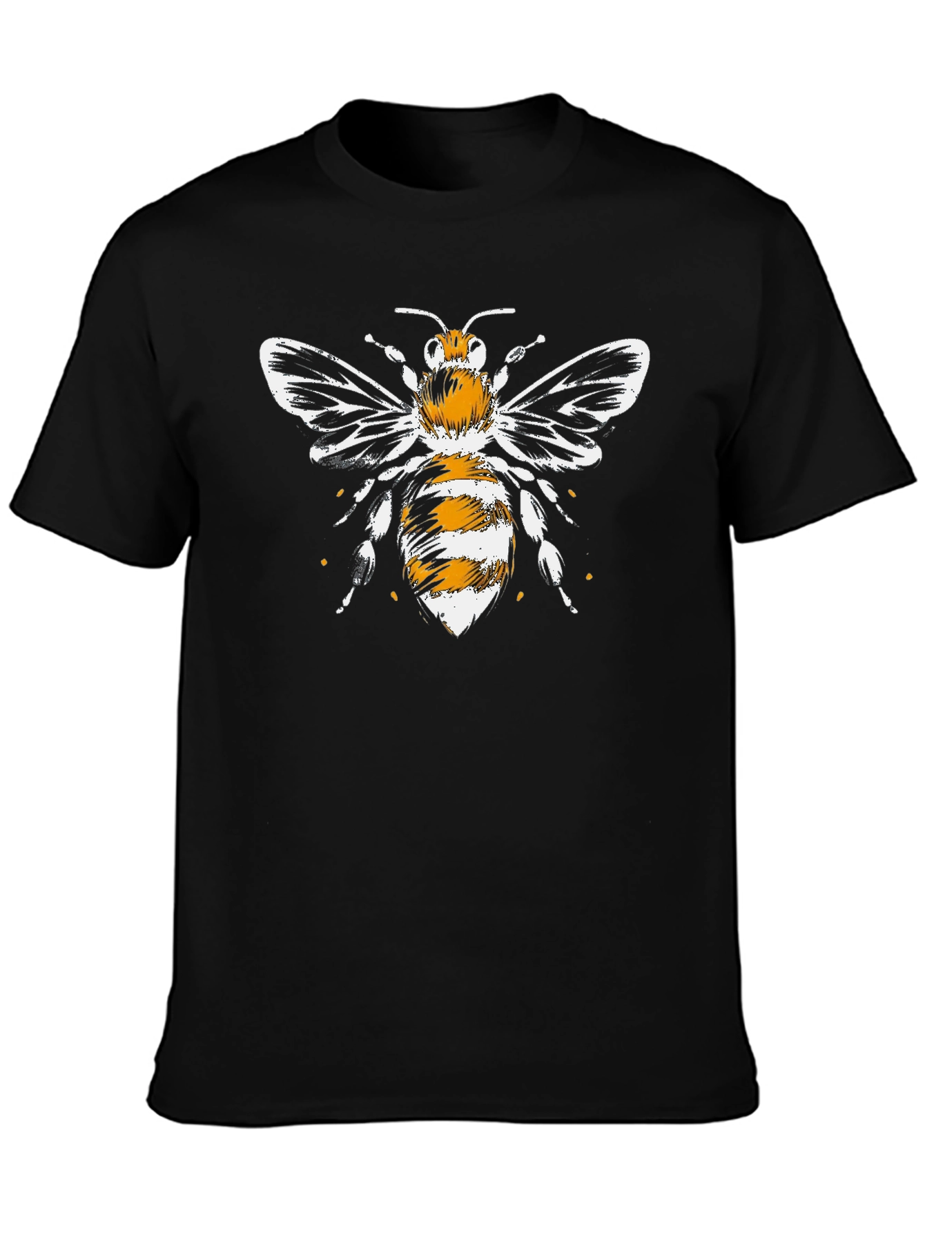 Bee Graphic Black T-Shirt