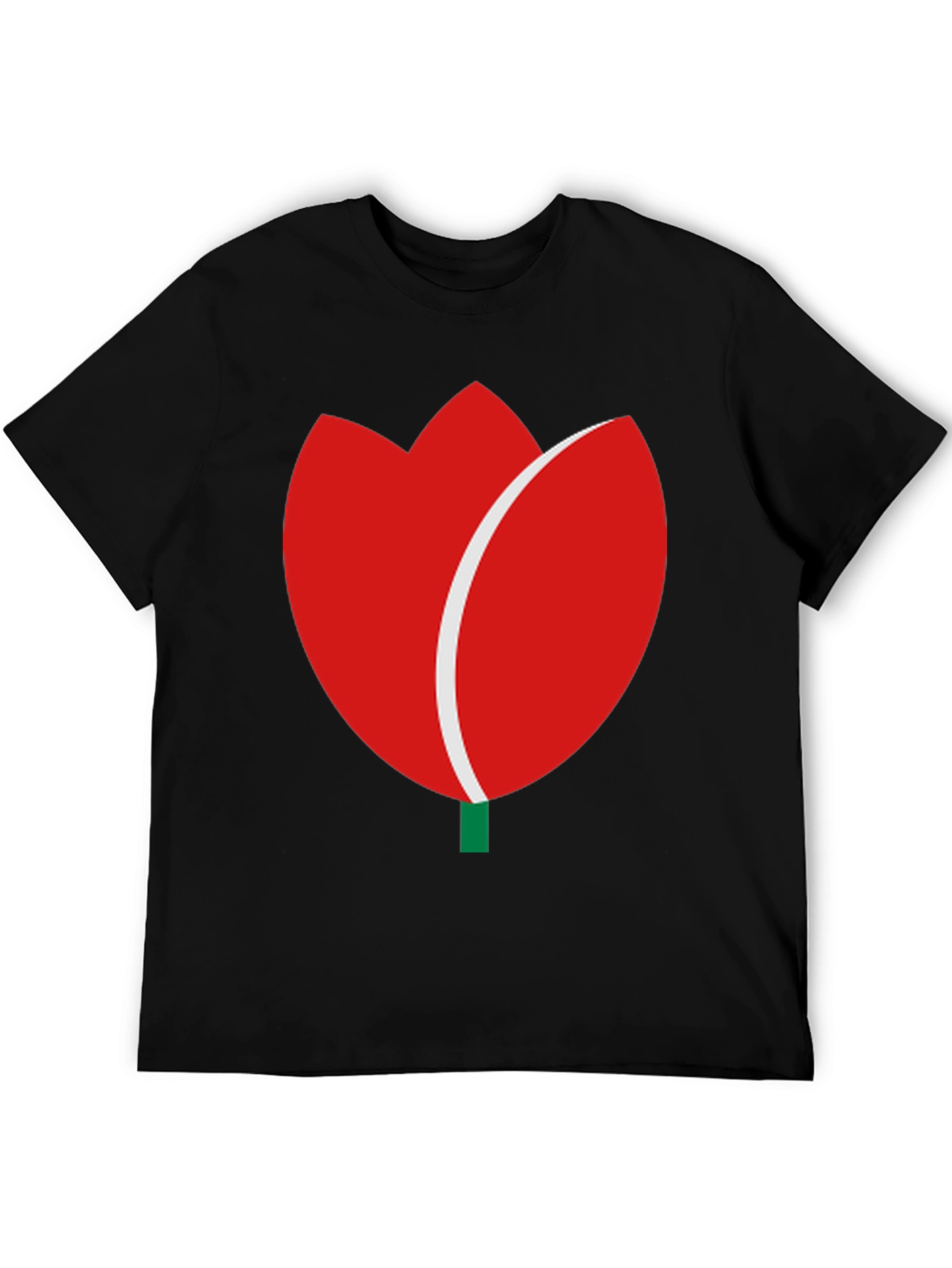 Tulip Graphic Tee - Modern Casual Wear