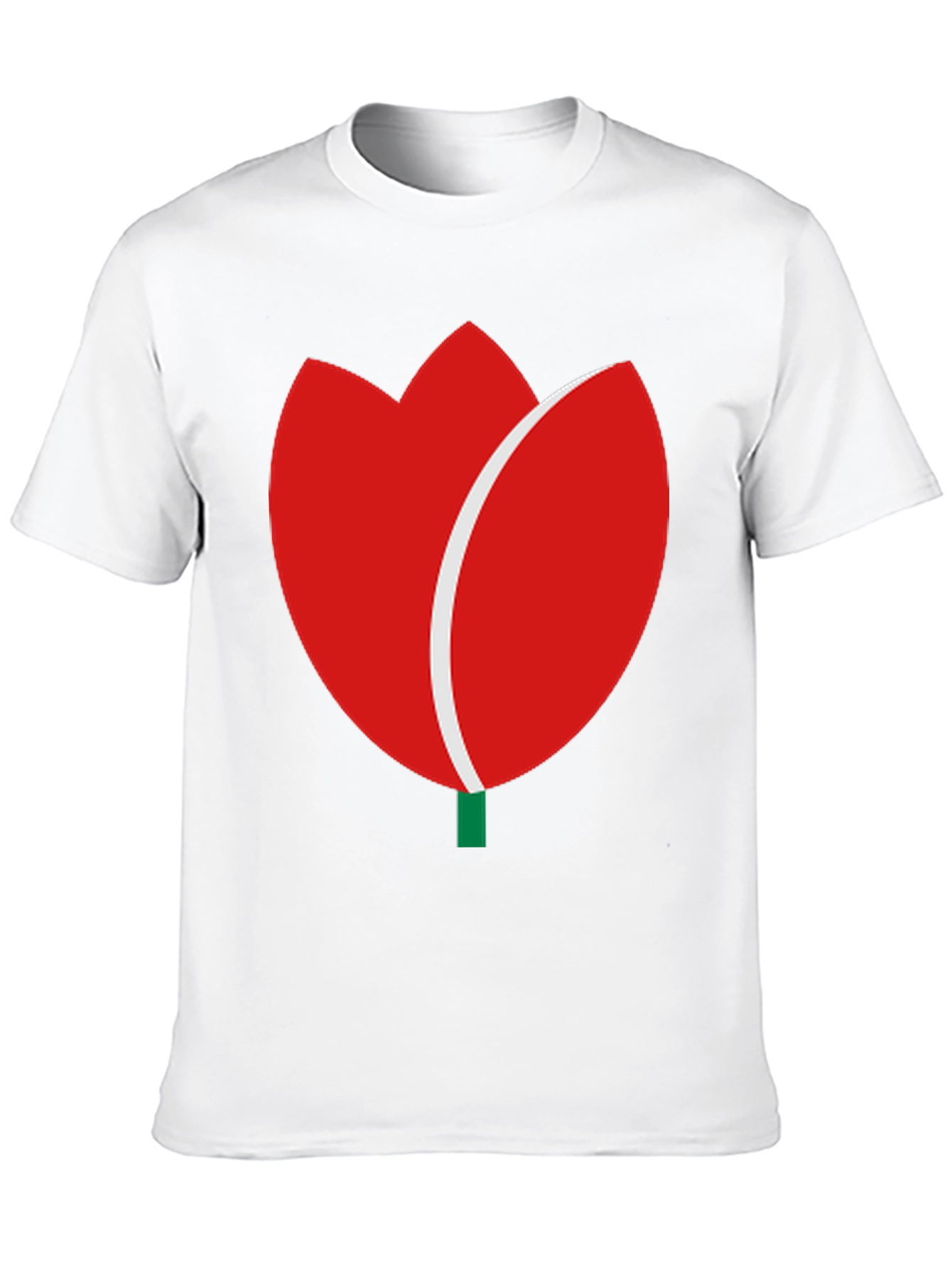 Tulip Graphic Tee - Modern Casual Wear