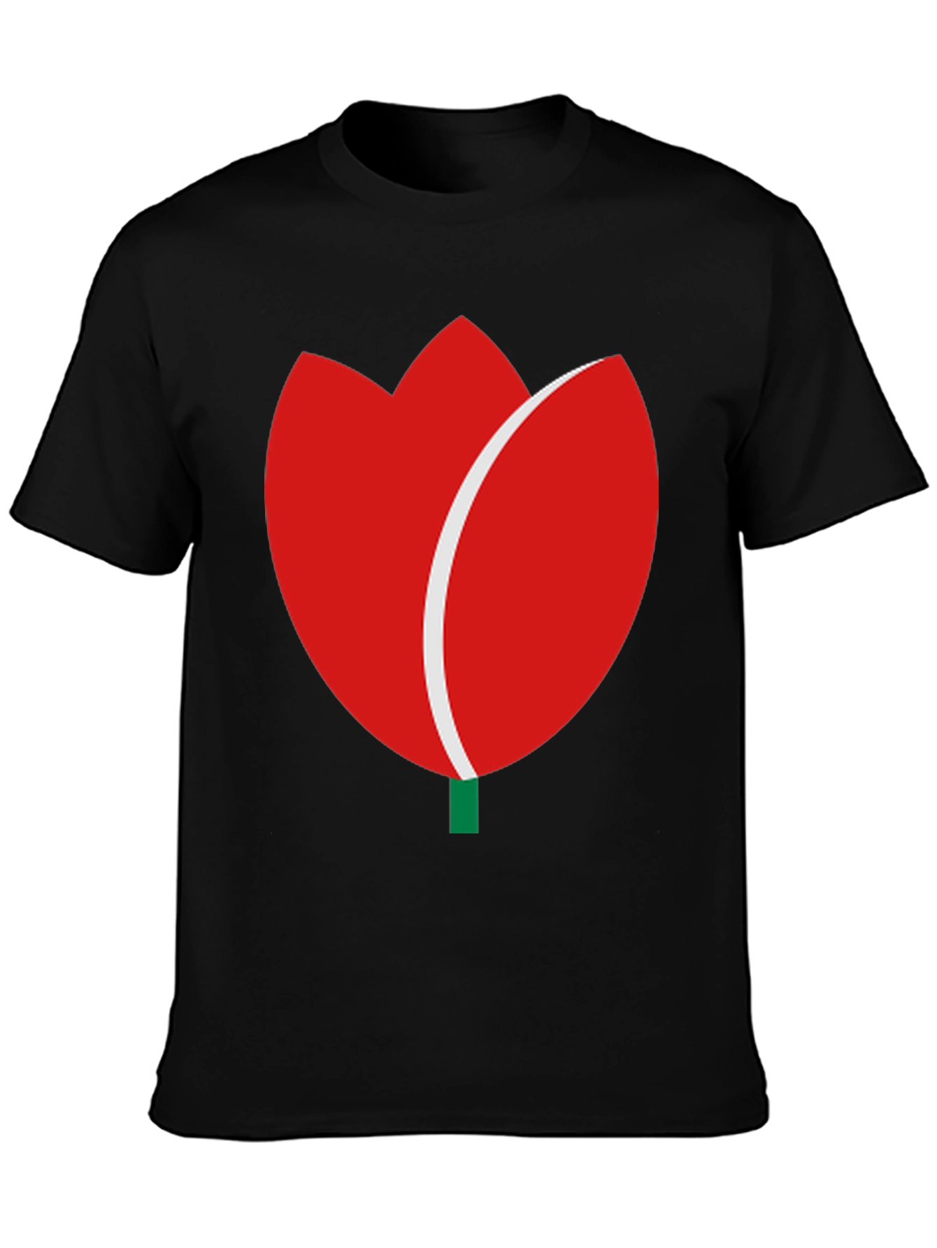Tulip Graphic Tee - Modern Casual Wear