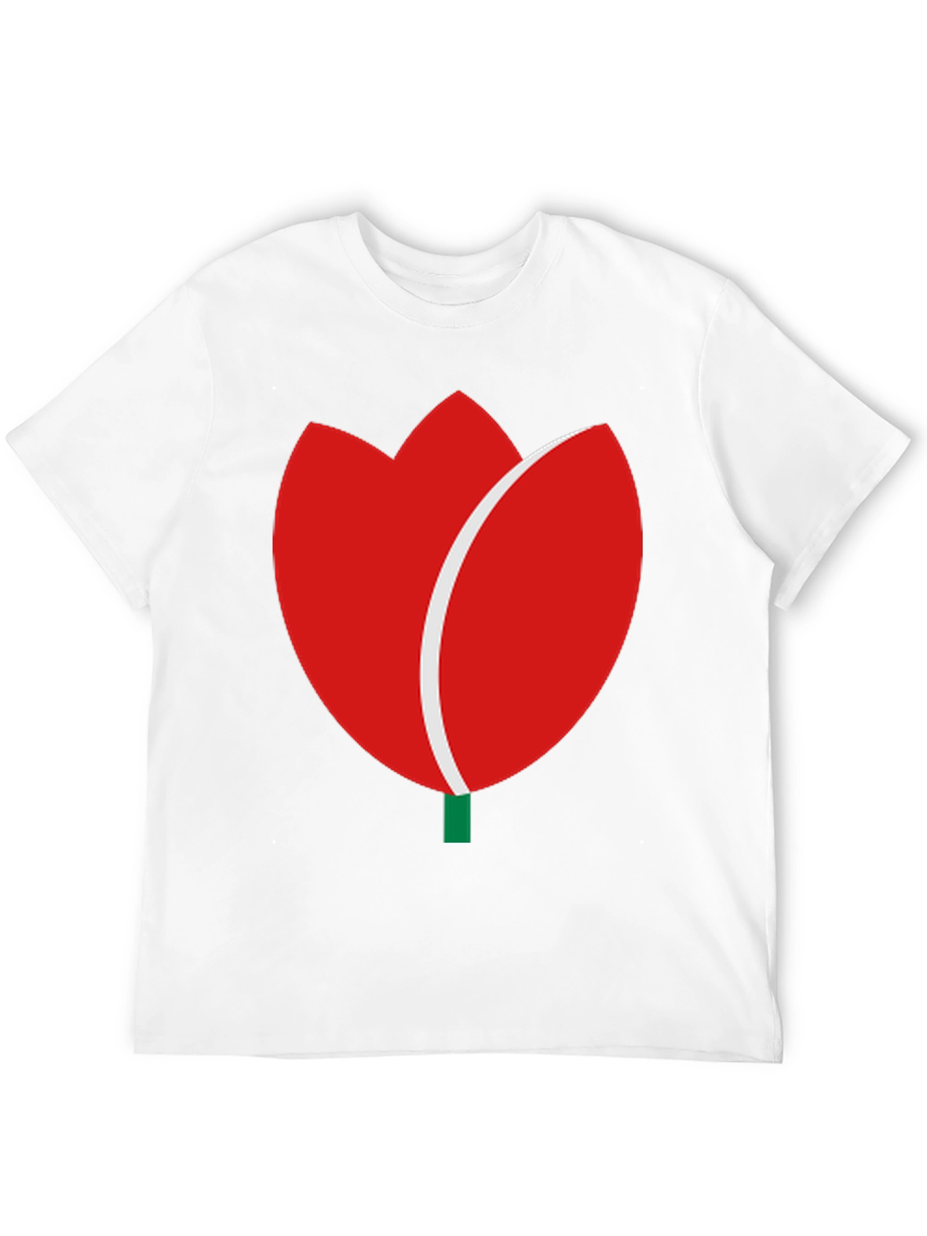 Tulip Graphic Tee - Modern Casual Wear