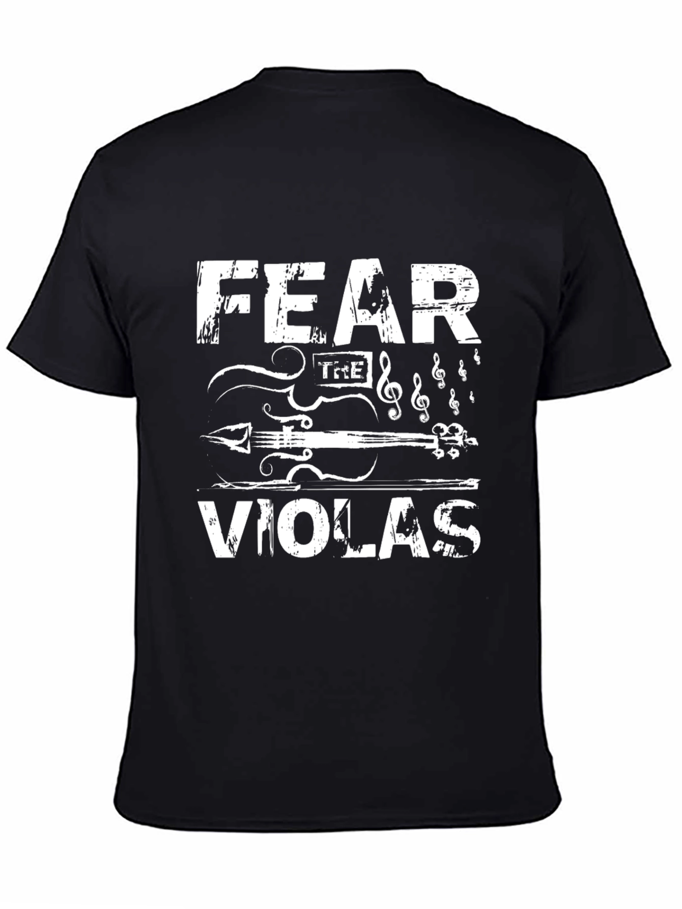 Fear the Violas Graphic T-Shirt - Music Lover Tee