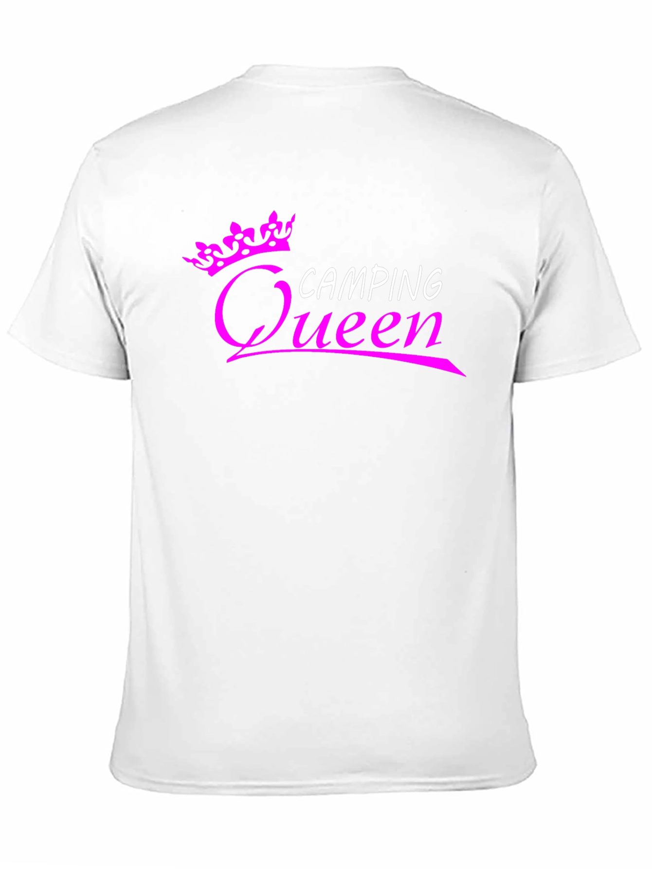 Camping Queen Graphic Tee - Black