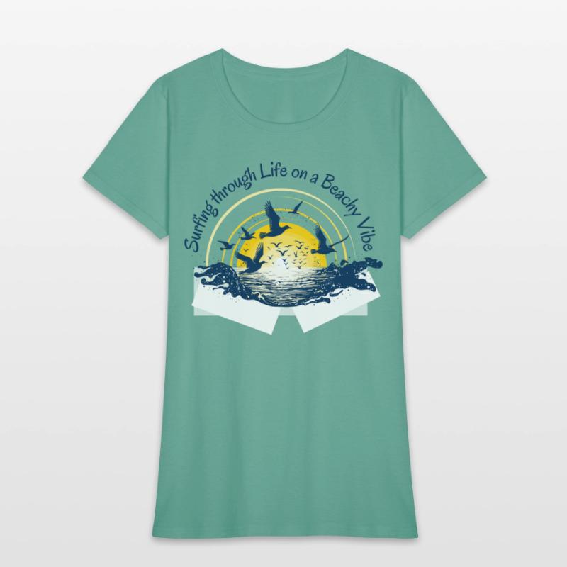 Ocean Bliss: Surfing Life