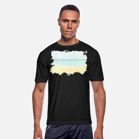 ocean waterpainting summer fresh blue ocean waves