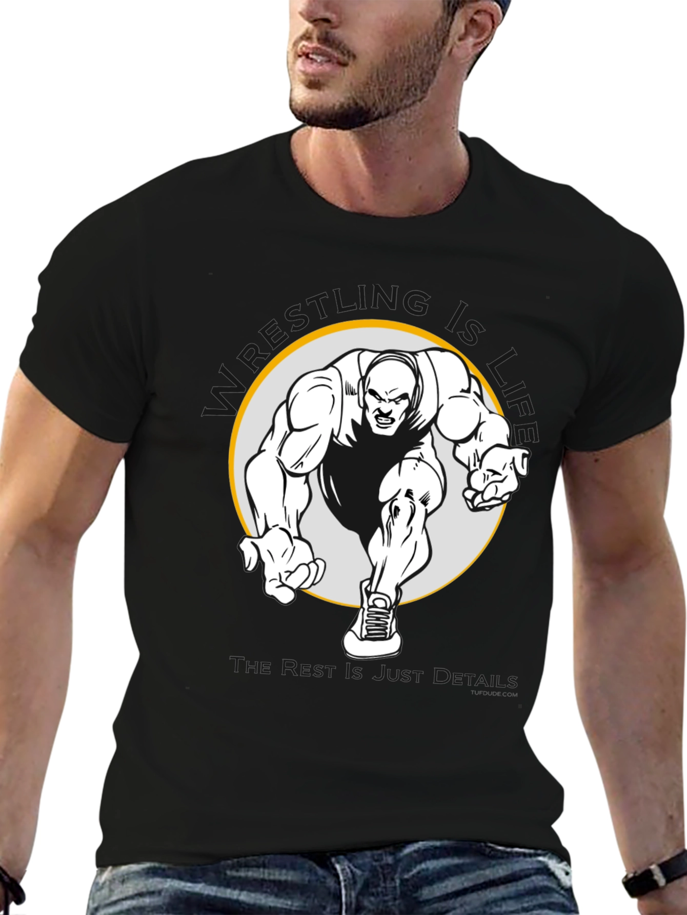 Motivational Bodybuilder Graphic T-Shirt