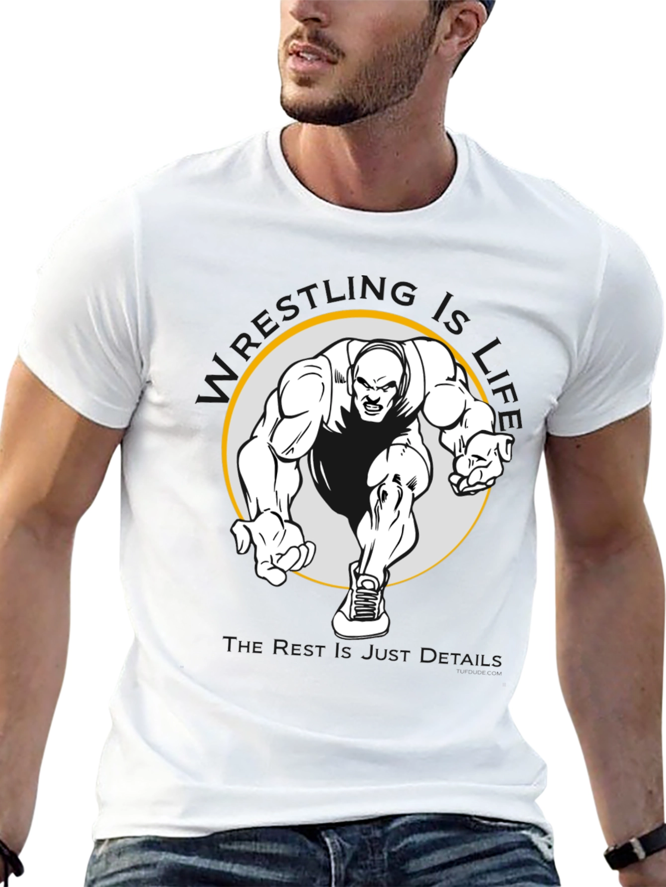 Motivational Bodybuilder Graphic T-Shirt
