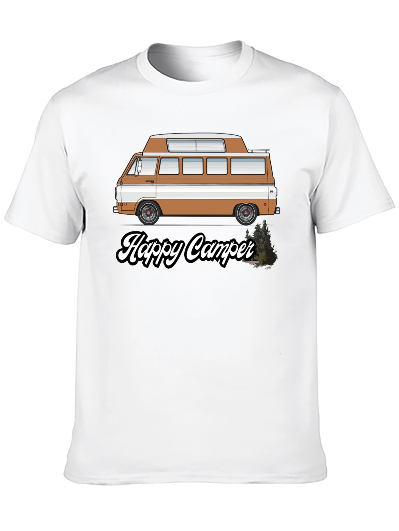 Happy Camper Van Graphic Tee