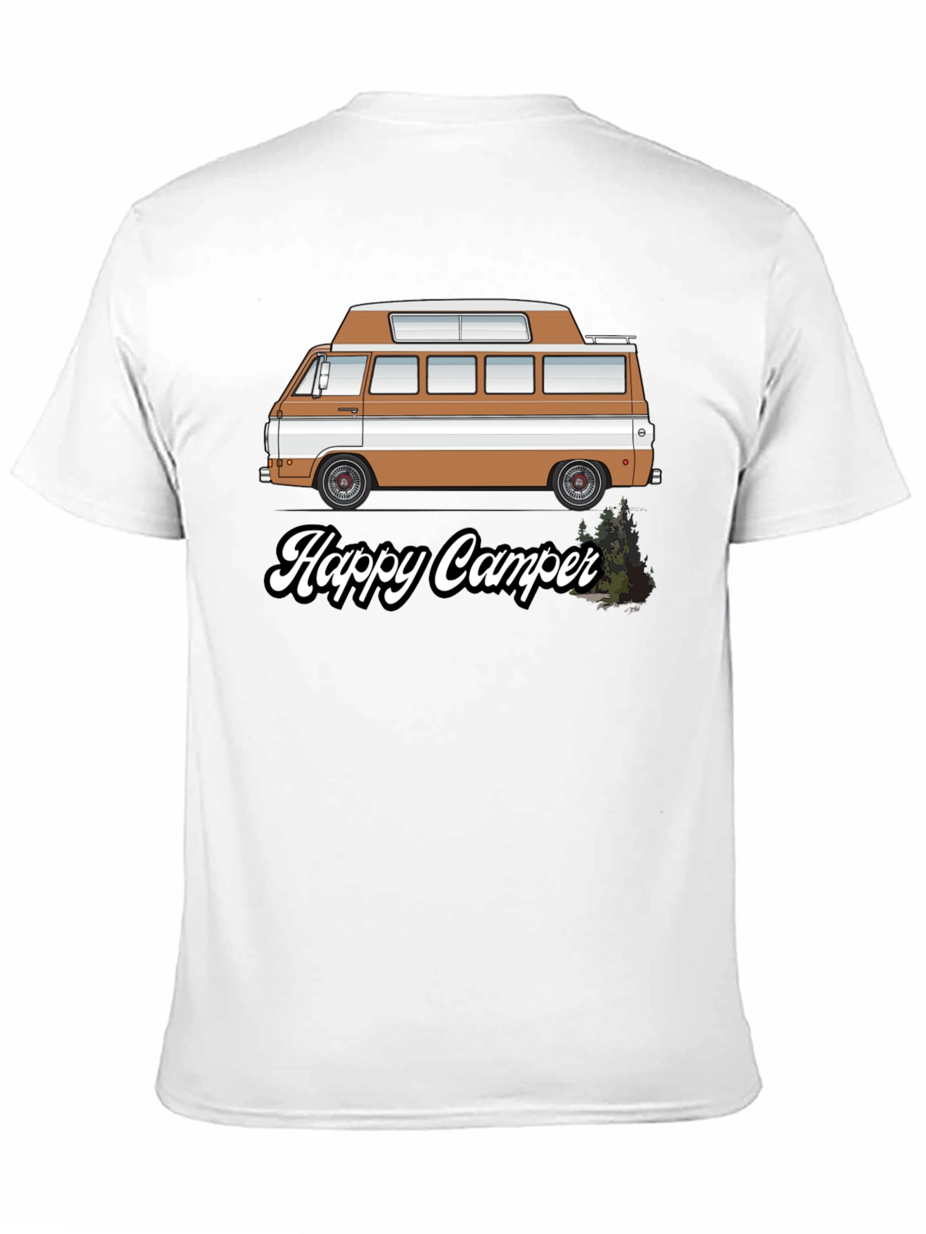 Happy Camper Van Graphic Tee