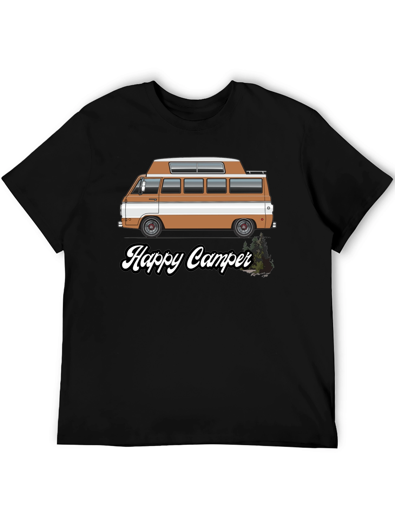Happy Camper Van Graphic Tee