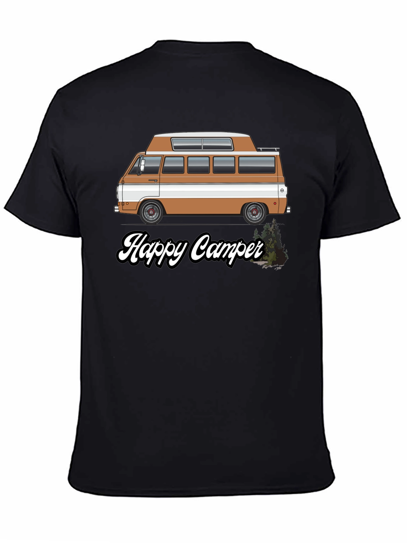 Happy Camper Van Graphic Tee