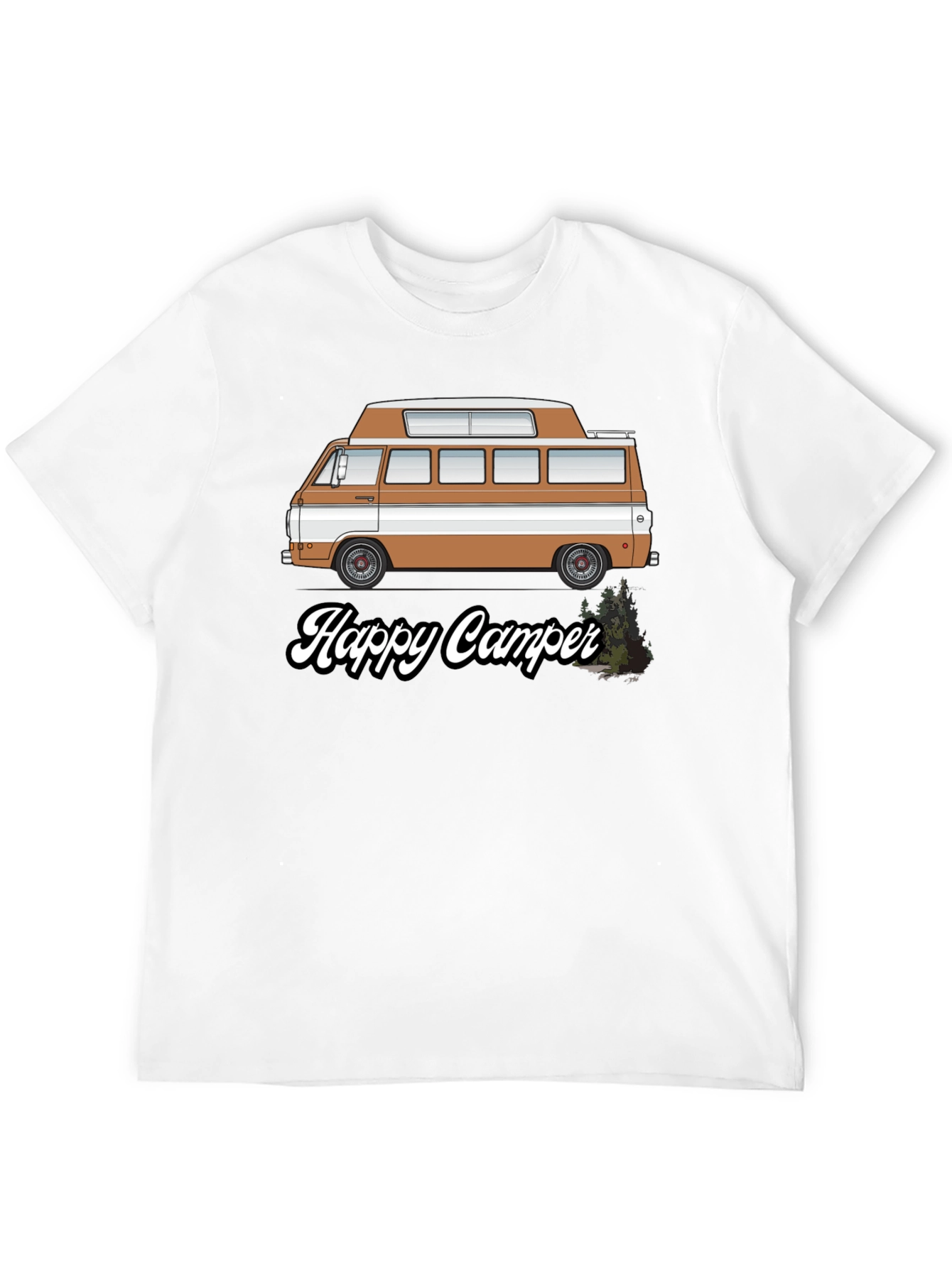 Happy Camper Van Graphic Tee