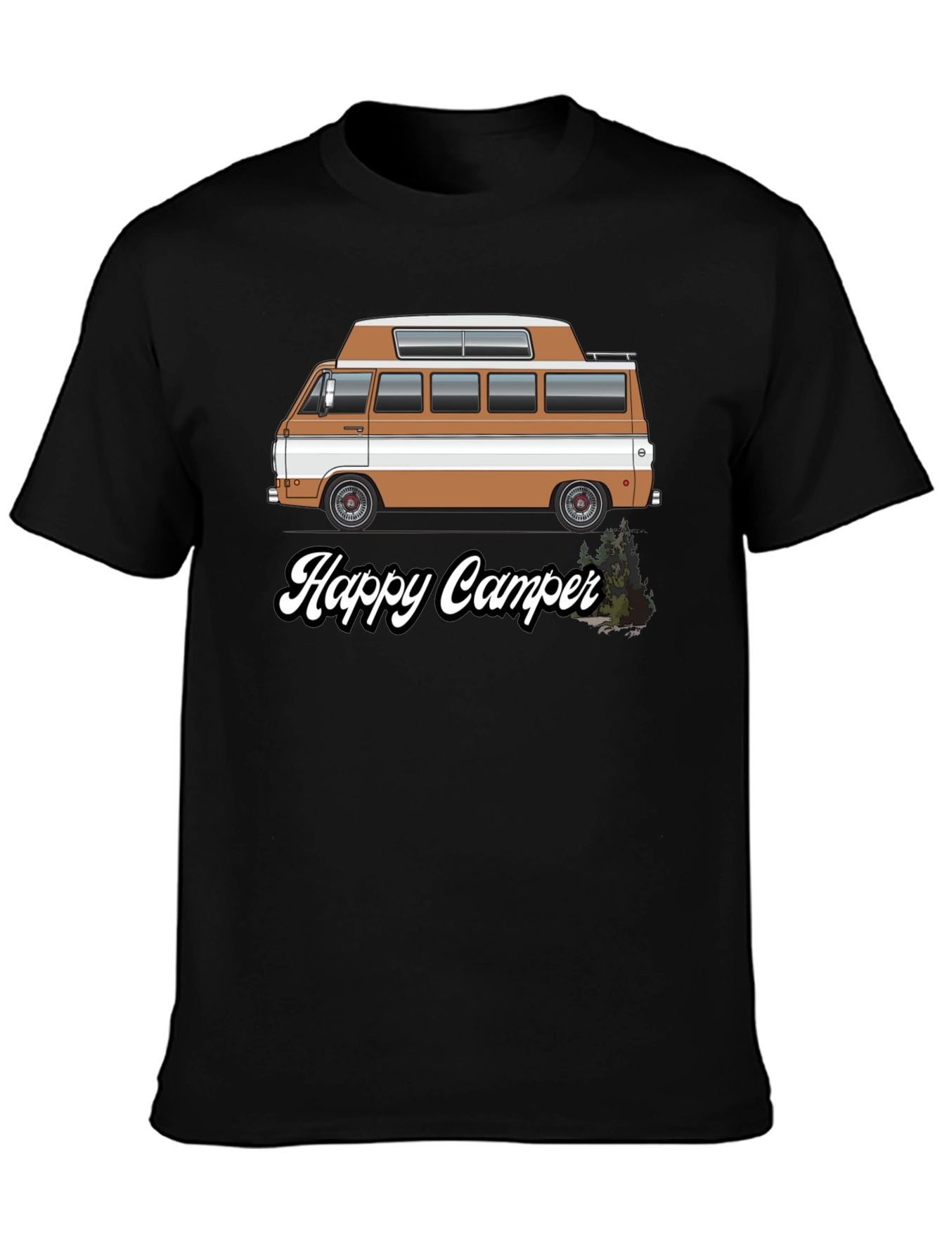 Happy Camper Van Graphic Tee