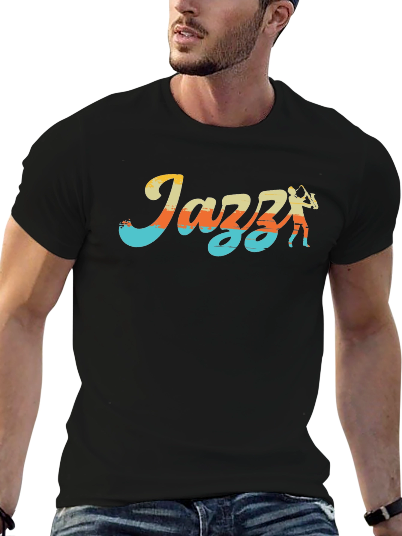 Jazz Music T-Shirt - Retro Design