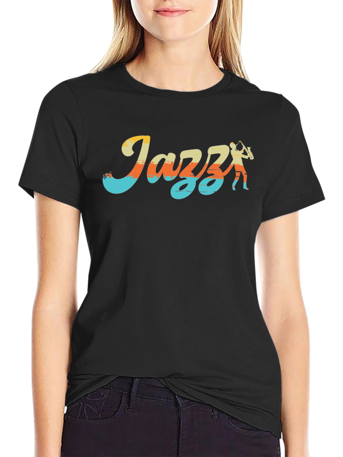 Jazz Music T-Shirt - Retro Design