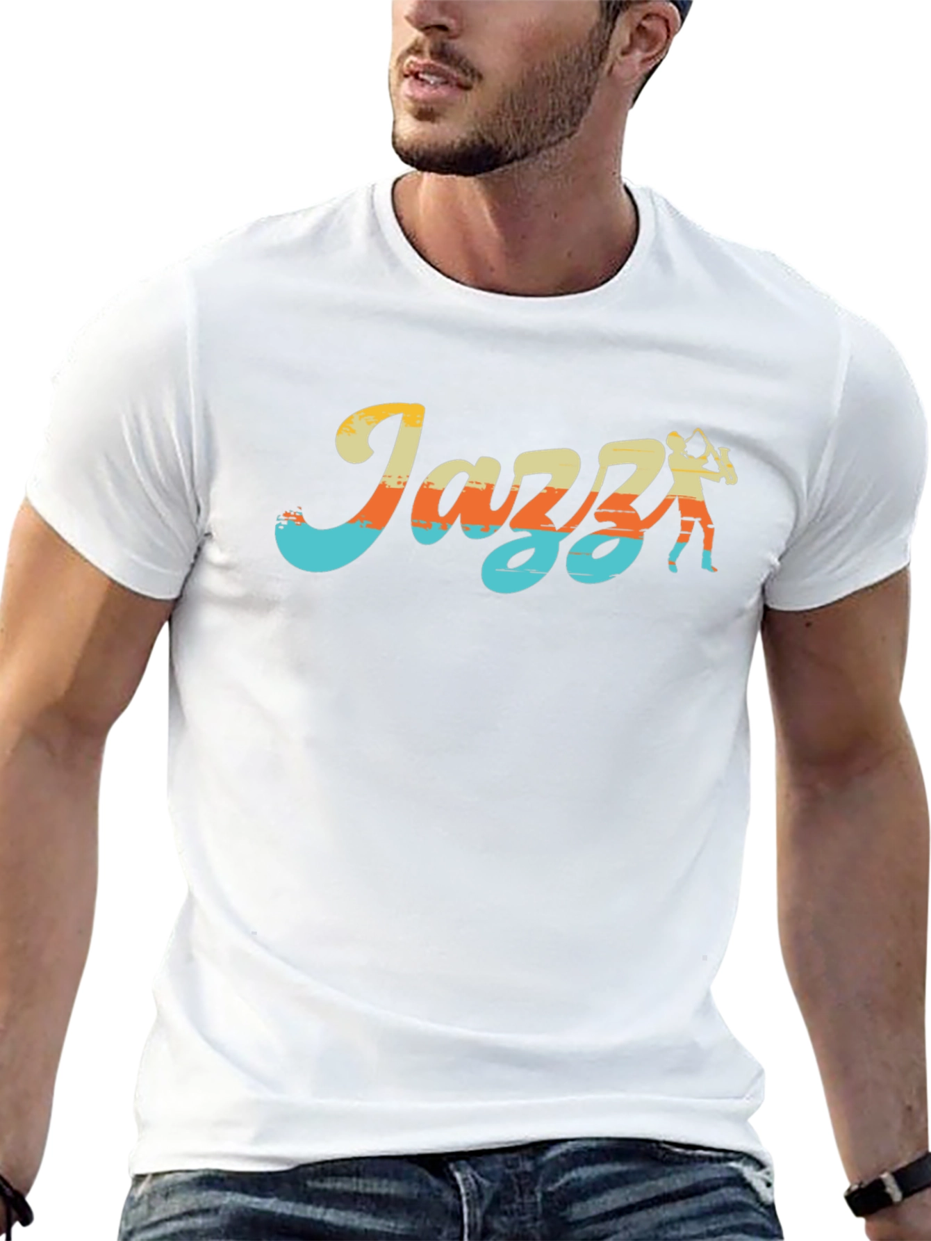 Jazz Music T-Shirt - Retro Design