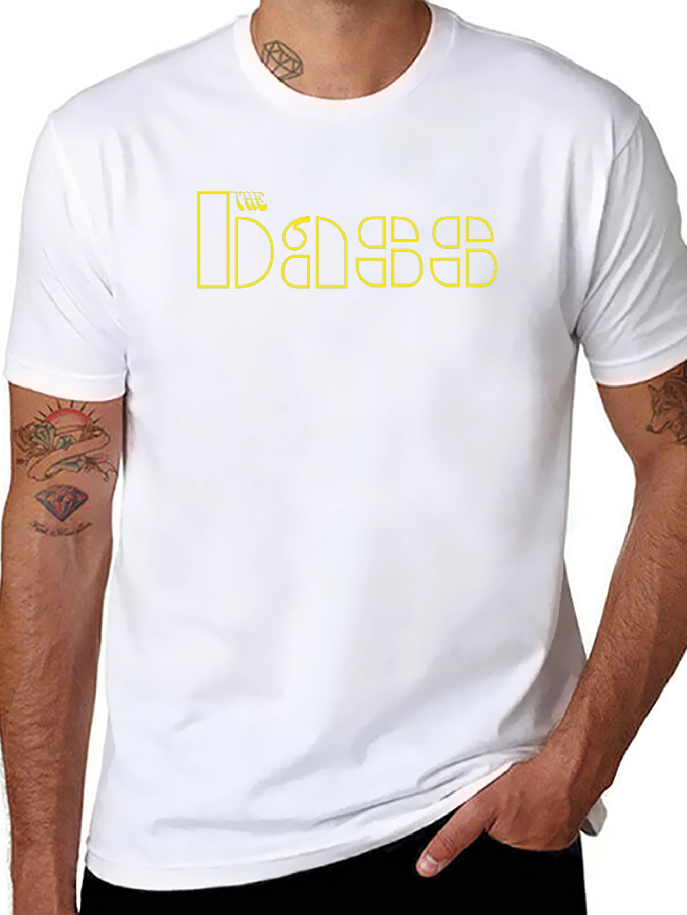 The Doors Band Logo Black T-Shirt