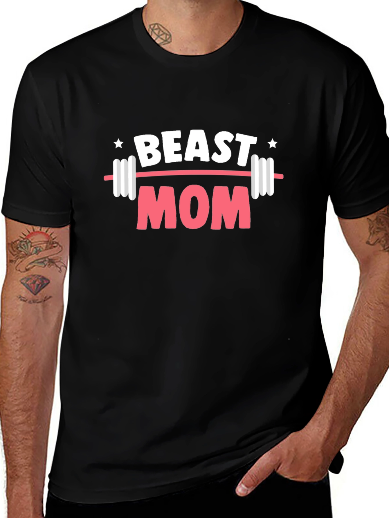 Beast Mom Workout T-Shirt - Fitness Apparel