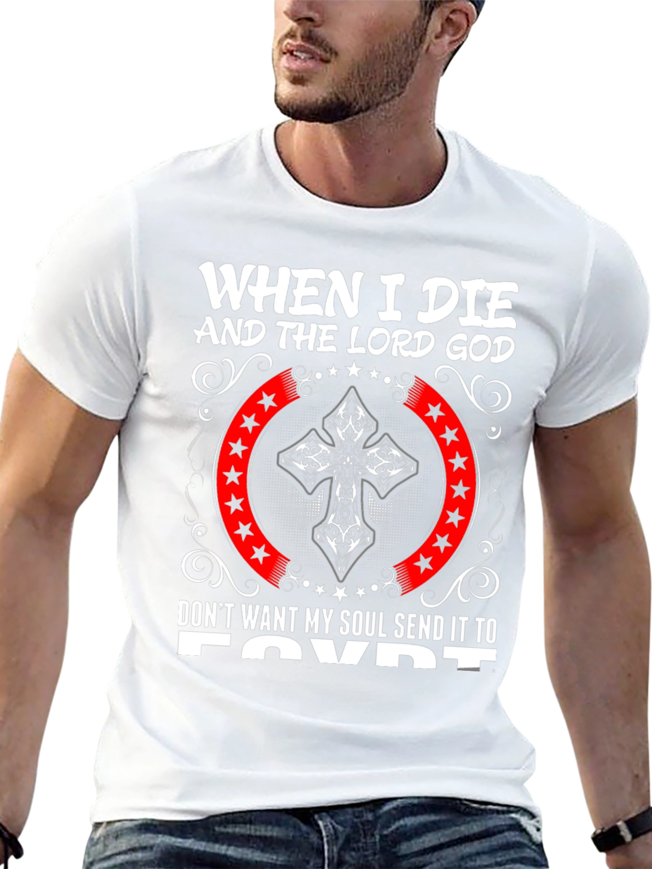 When I Die Send to Egypt Graphic Tee
